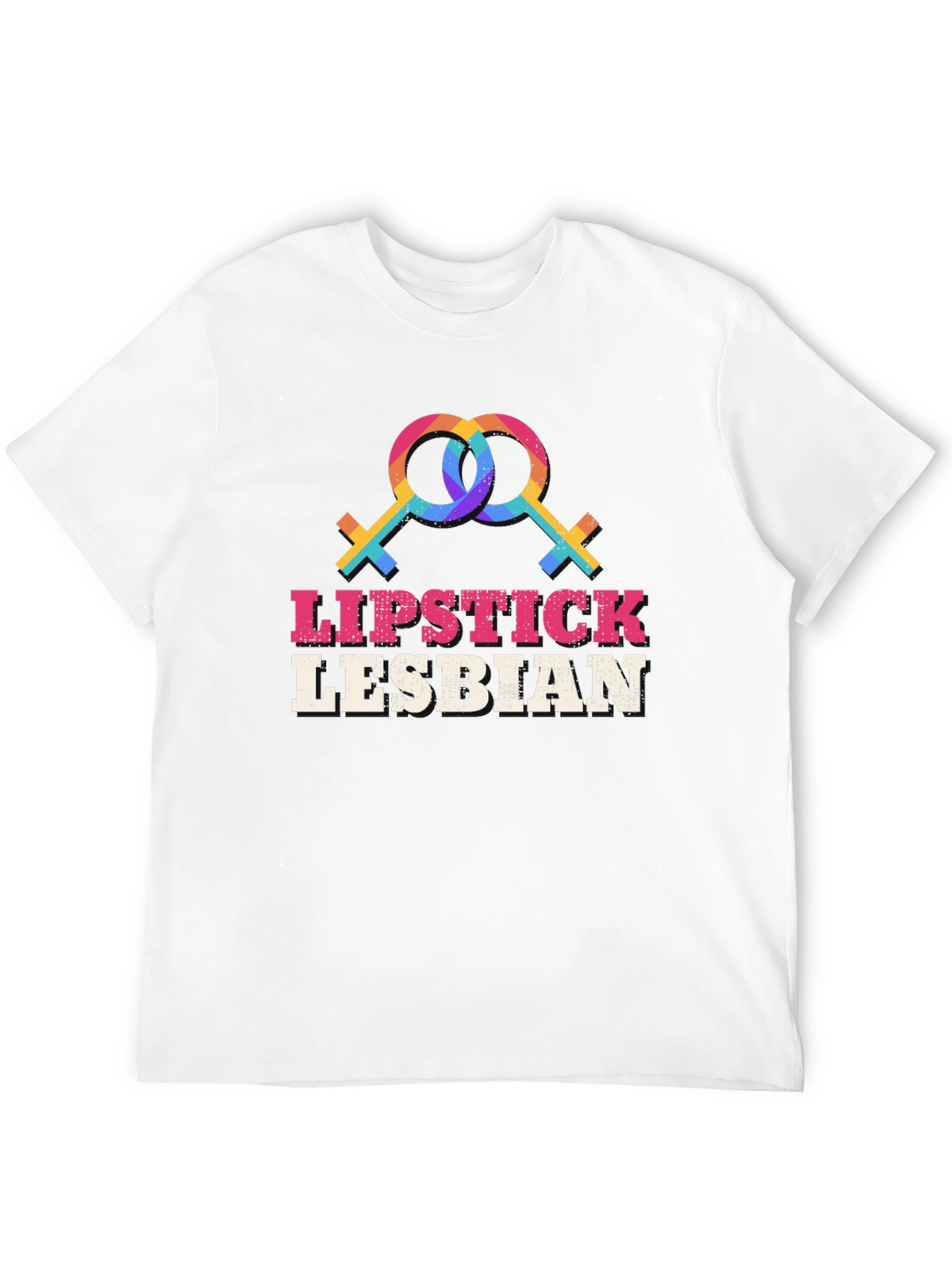Lipstick Lesbian T-Shirt - LGBT Pride Graphic Tee