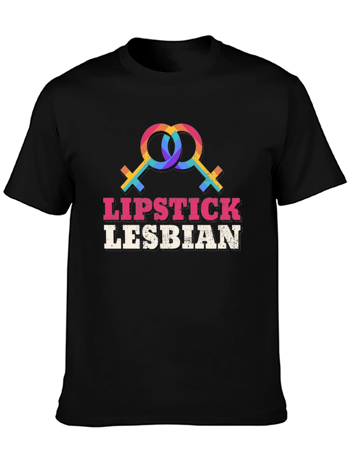 Lipstick Lesbian T-Shirt - LGBT Pride Graphic Tee