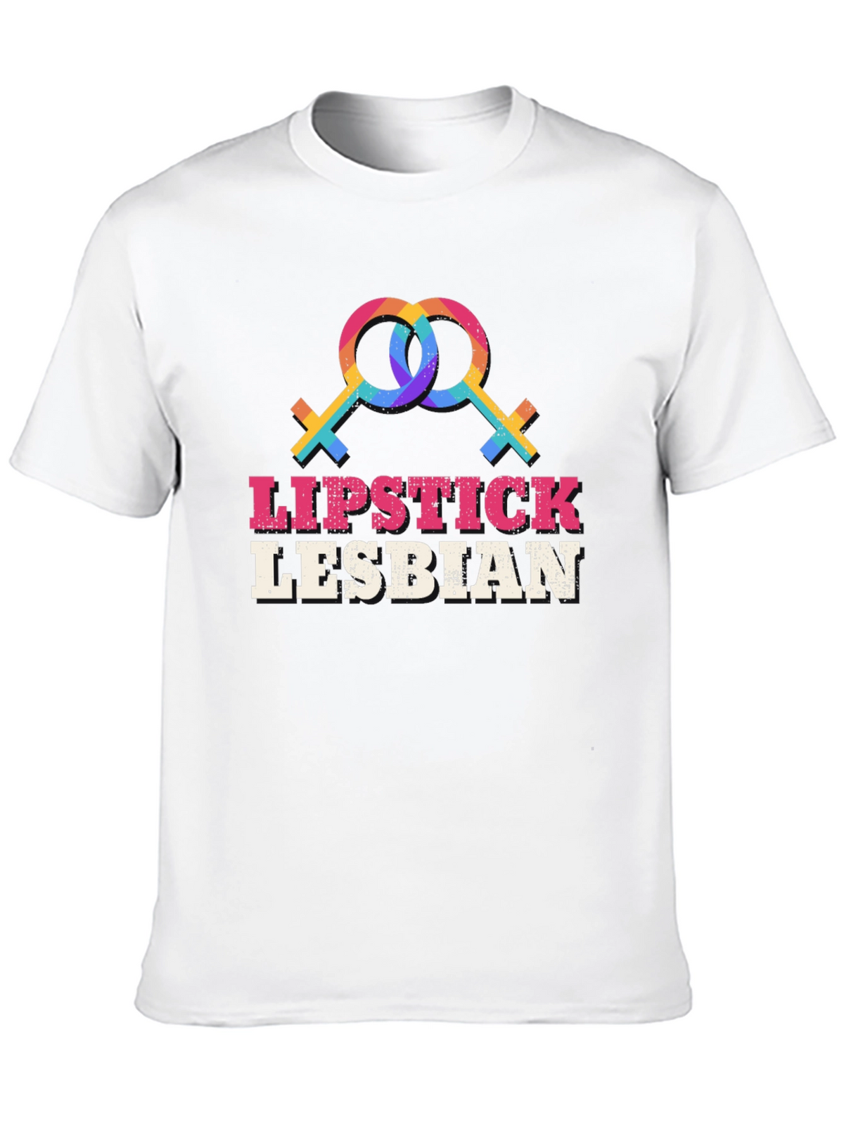 Lipstick Lesbian T-Shirt - LGBT Pride Graphic Tee