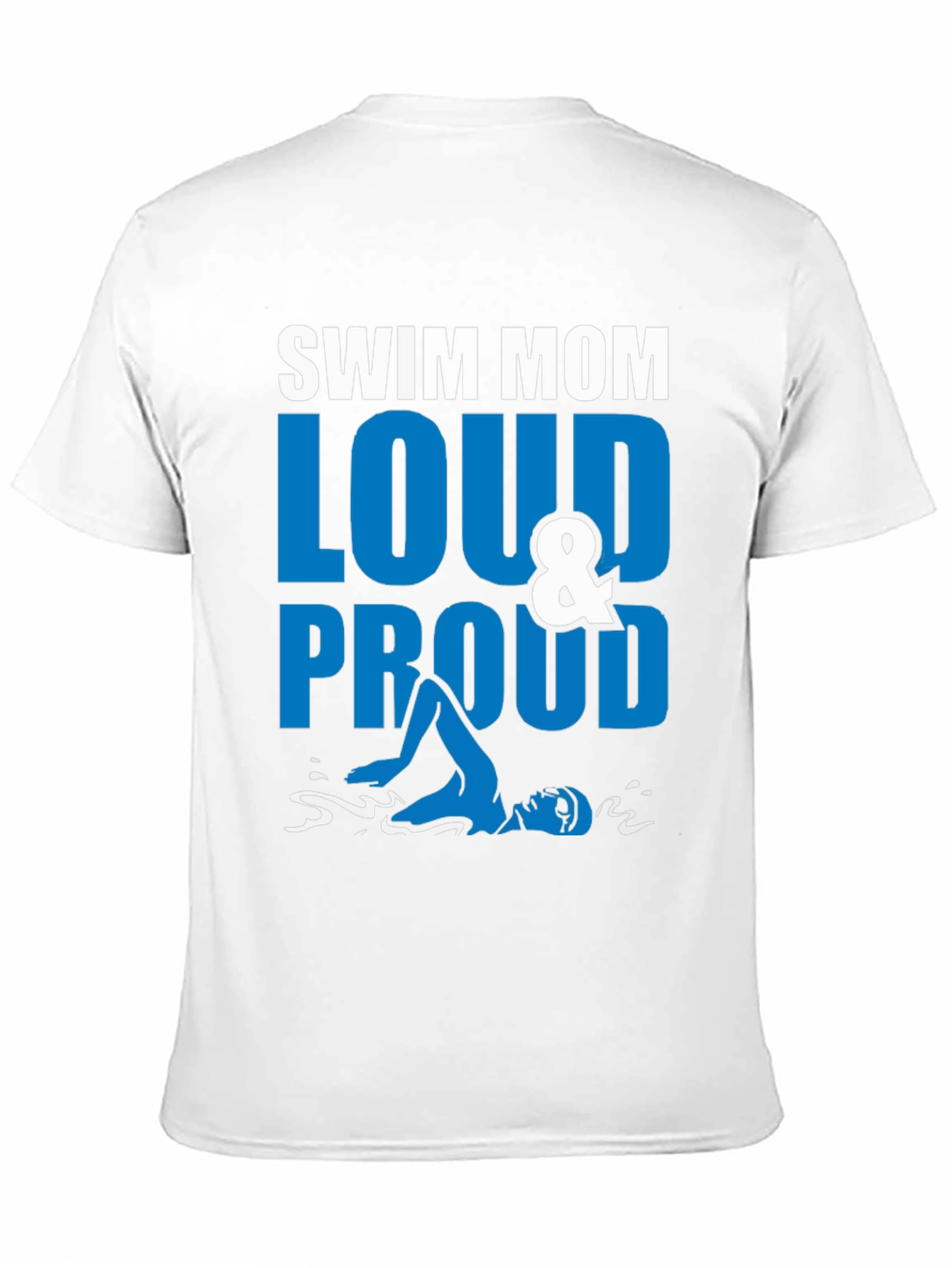 Swim Mom Loud & Proud Graphic Tee