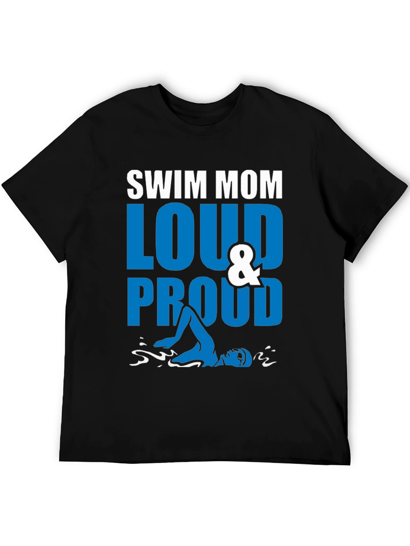 Swim Mom Loud & Proud Graphic Tee