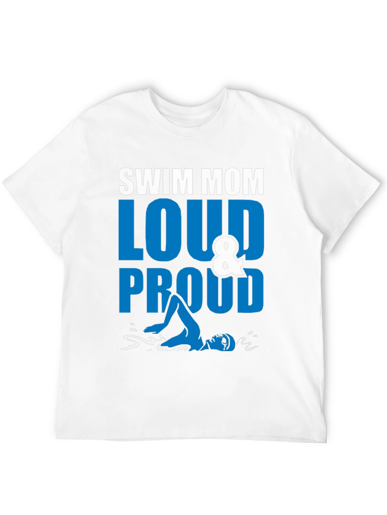 Swim Mom Loud & Proud Graphic Tee