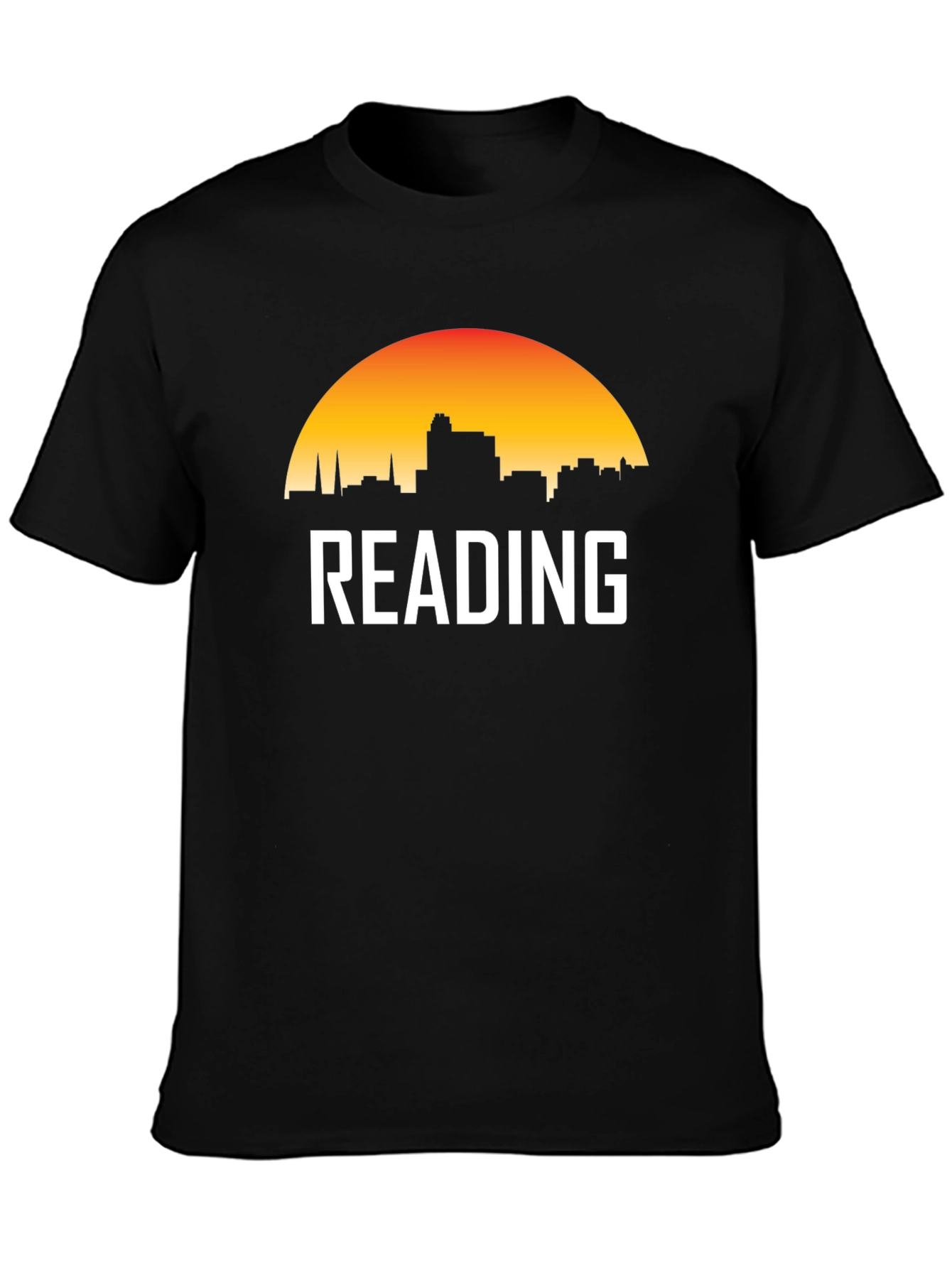 Reading Pennsylvania Skyline Sunset T-Shirt