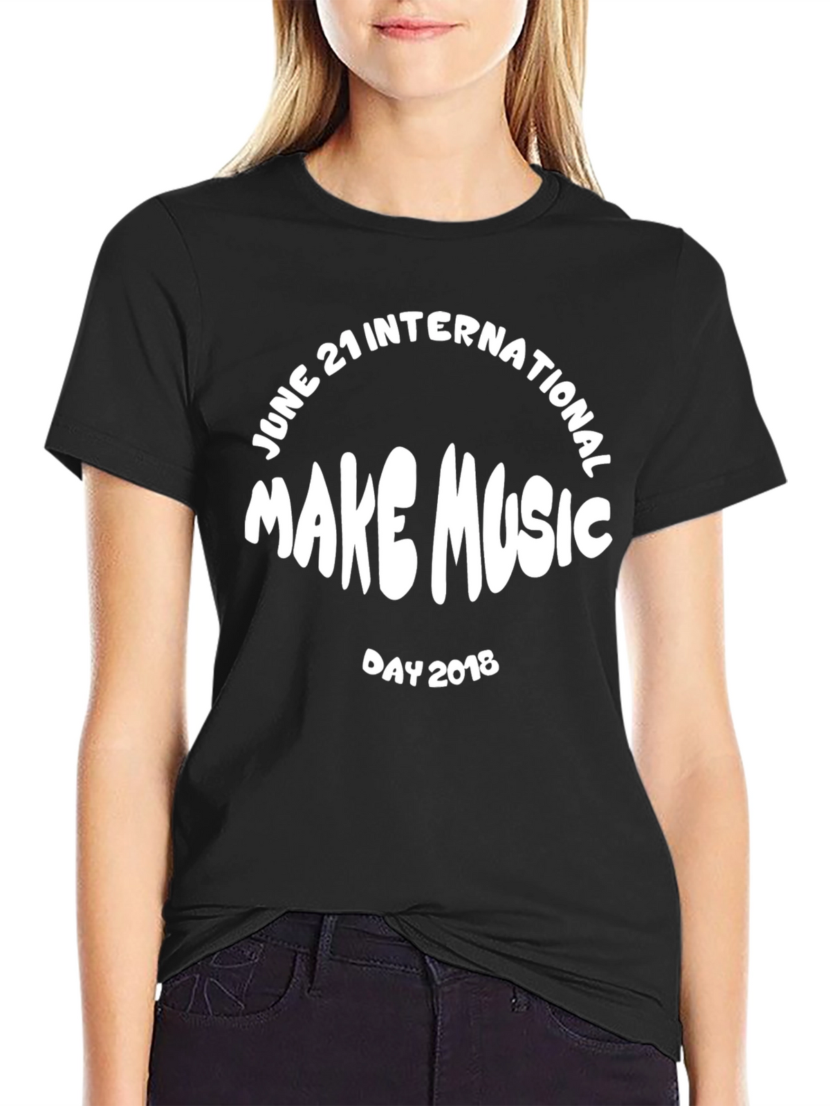 Make Music Day 2018 Black T-Shirt
