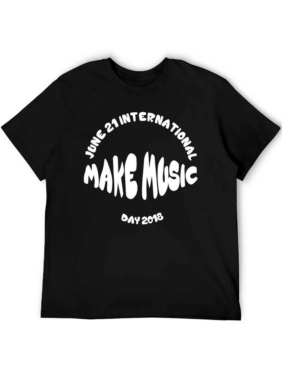 Make Music Day 2018 Black T-Shirt