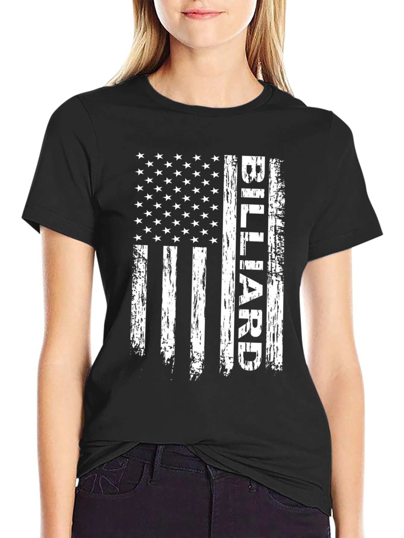Billiard American Flag T-Shirt