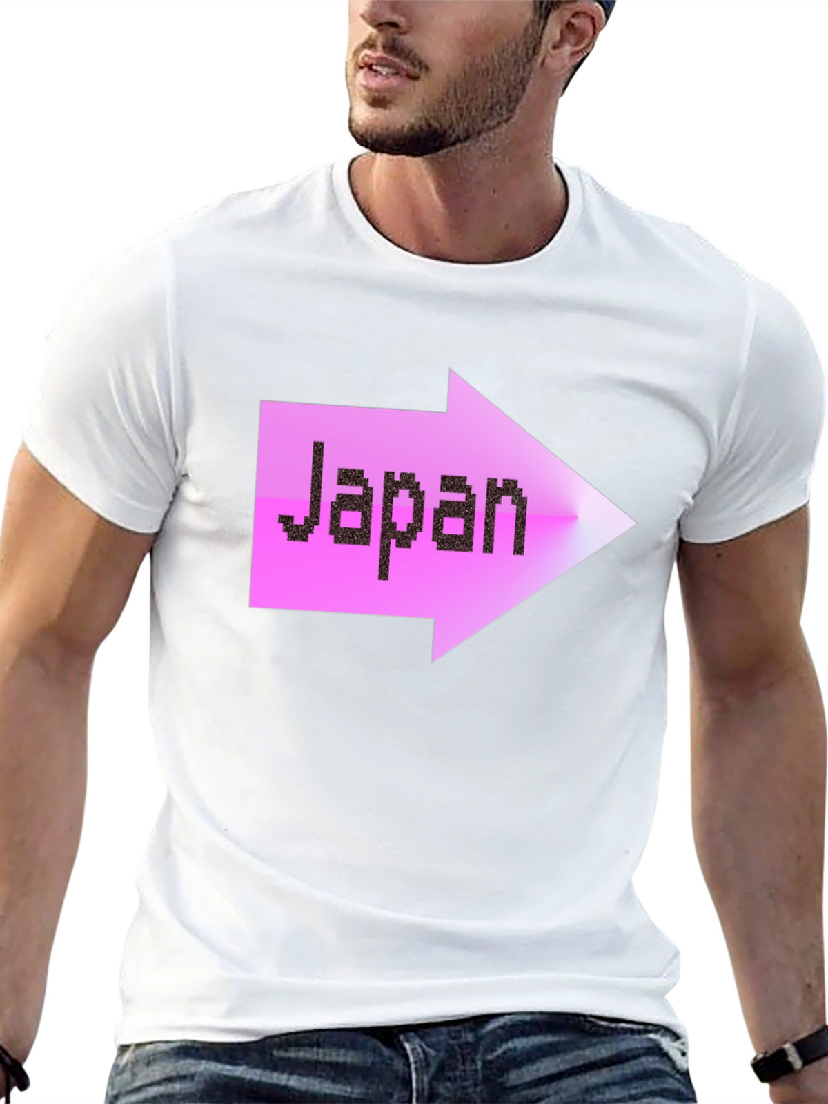 Japan Arrow T-Shirt - Directional Graphic Tee