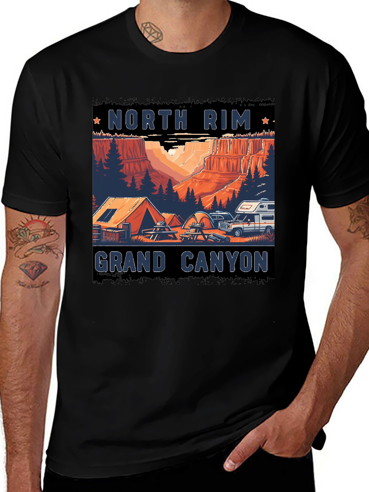 North Rim Grand Canyon T-Shirt
