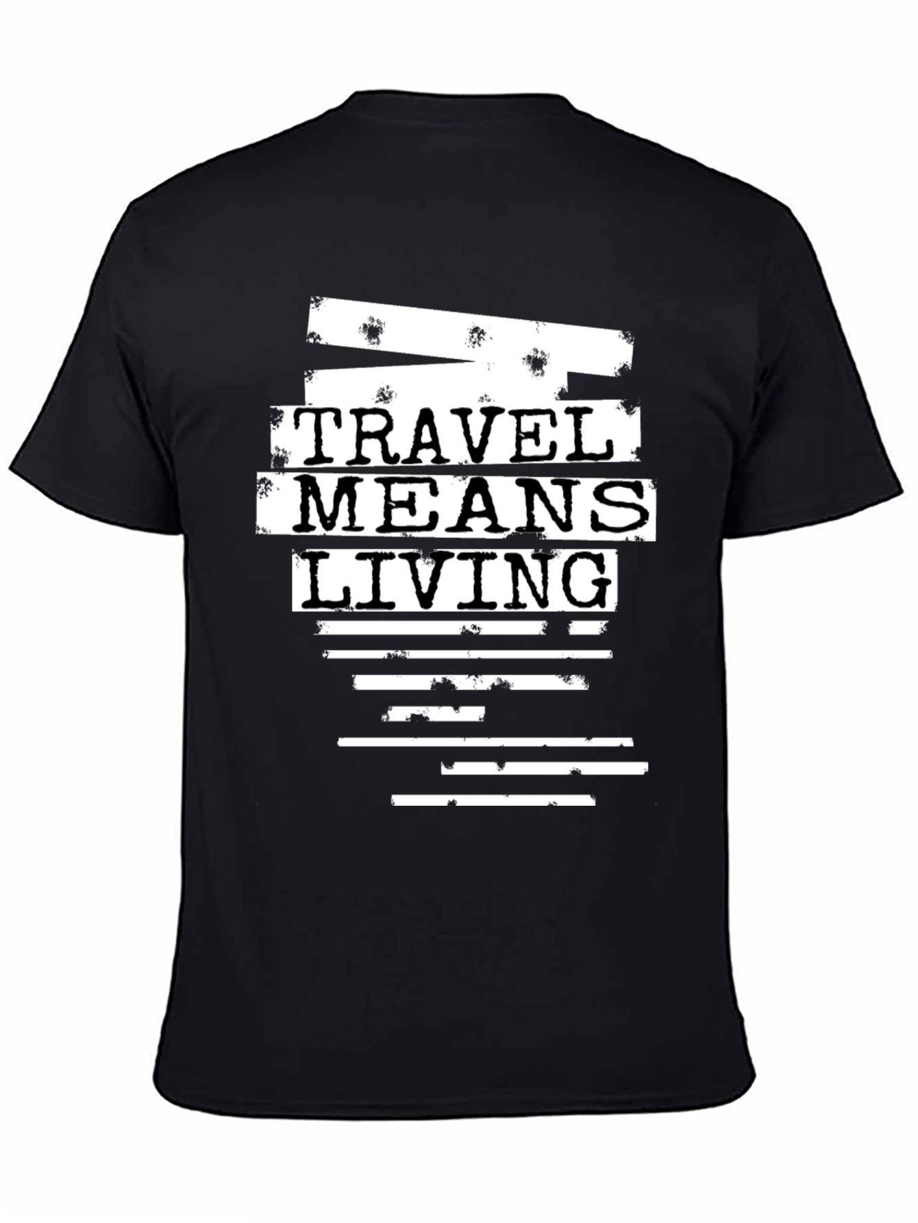 Travel Means Living Graphic T-Shirt