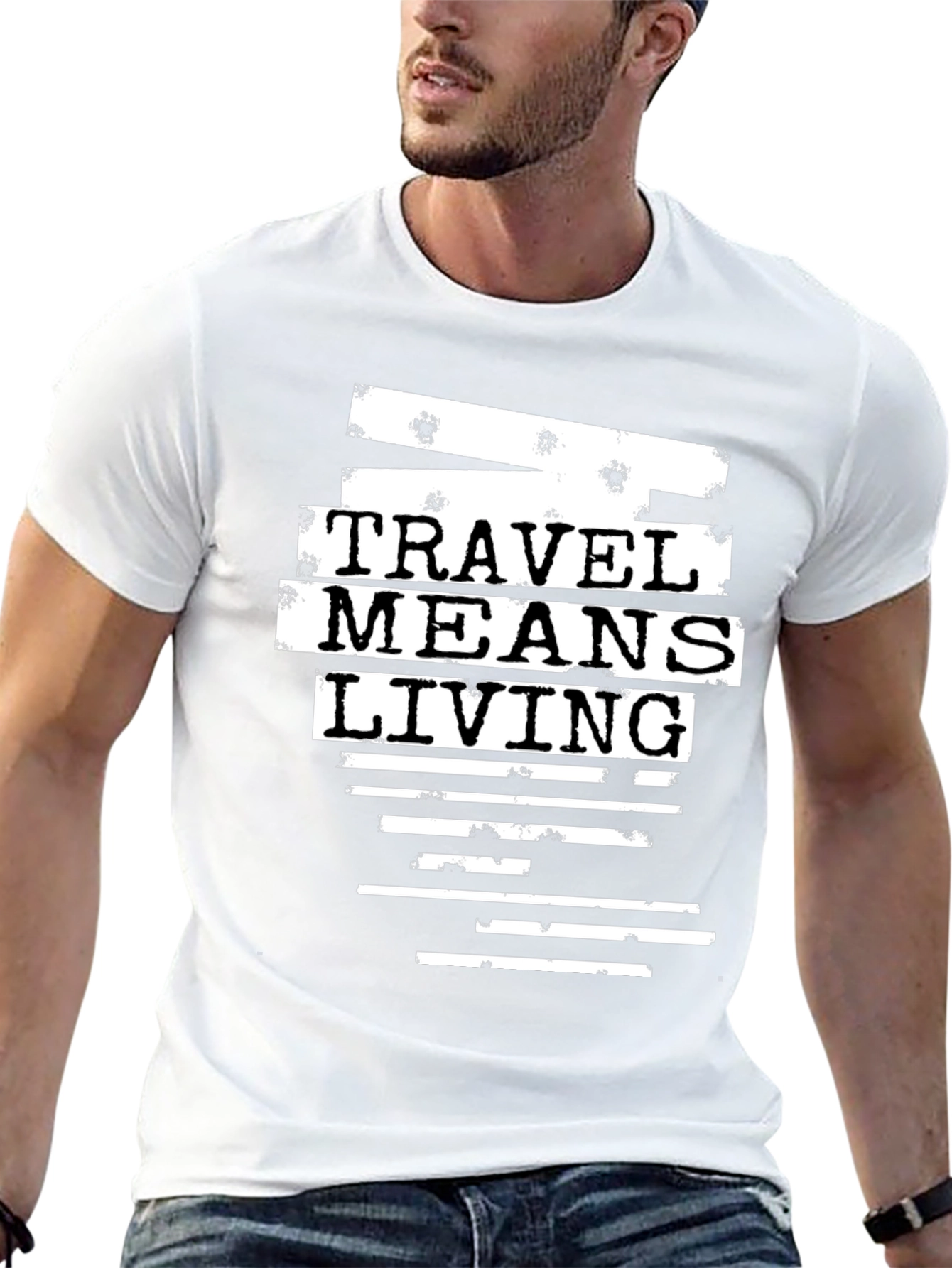 Travel Means Living Graphic T-Shirt