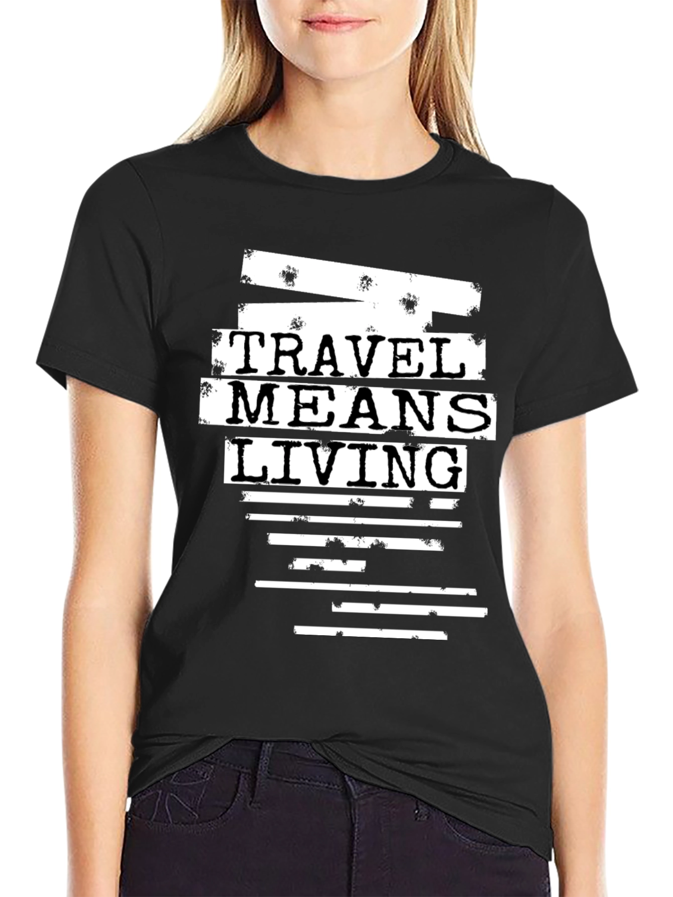 Travel Means Living Graphic T-Shirt