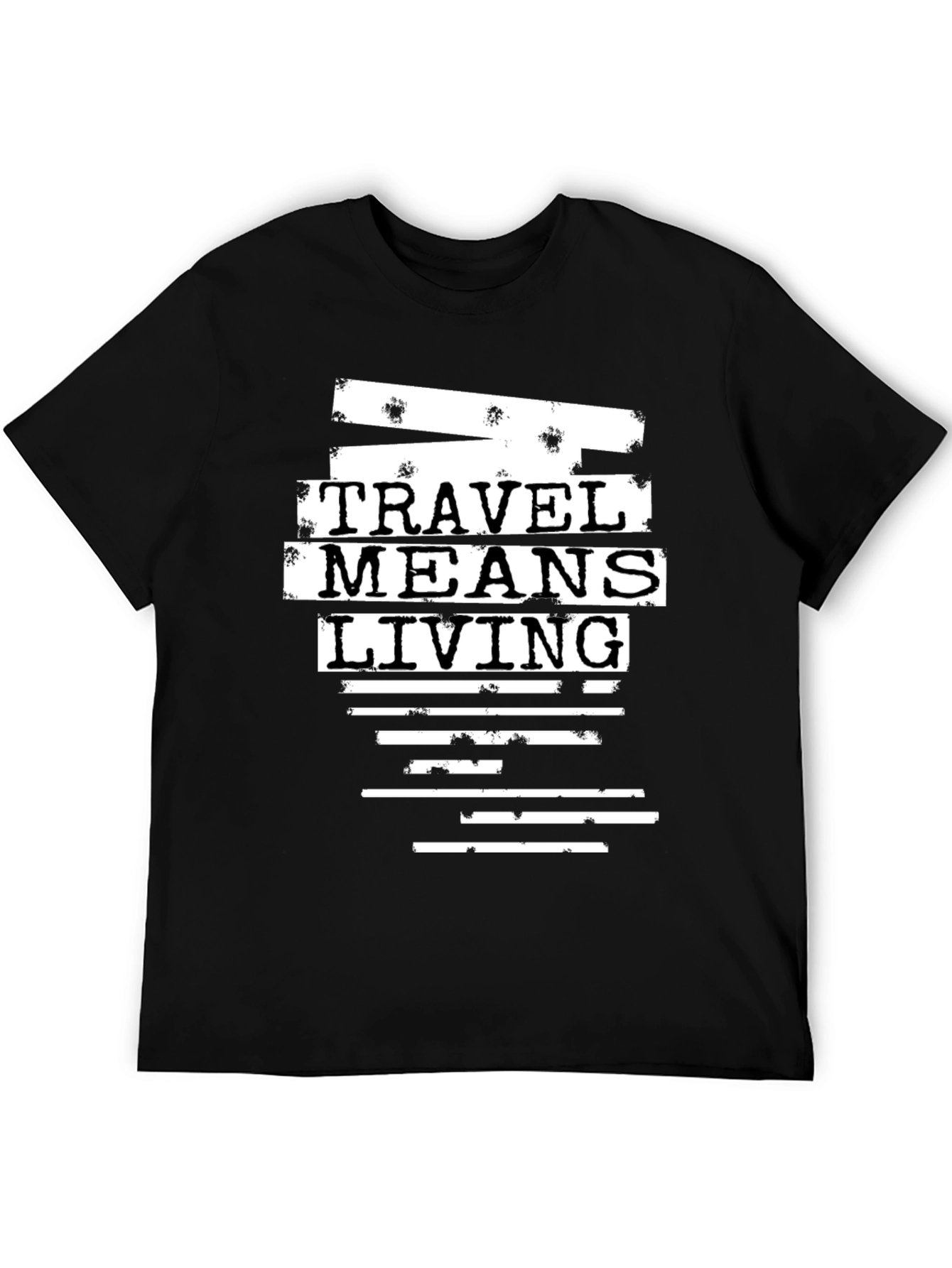 Travel Means Living Graphic T-Shirt