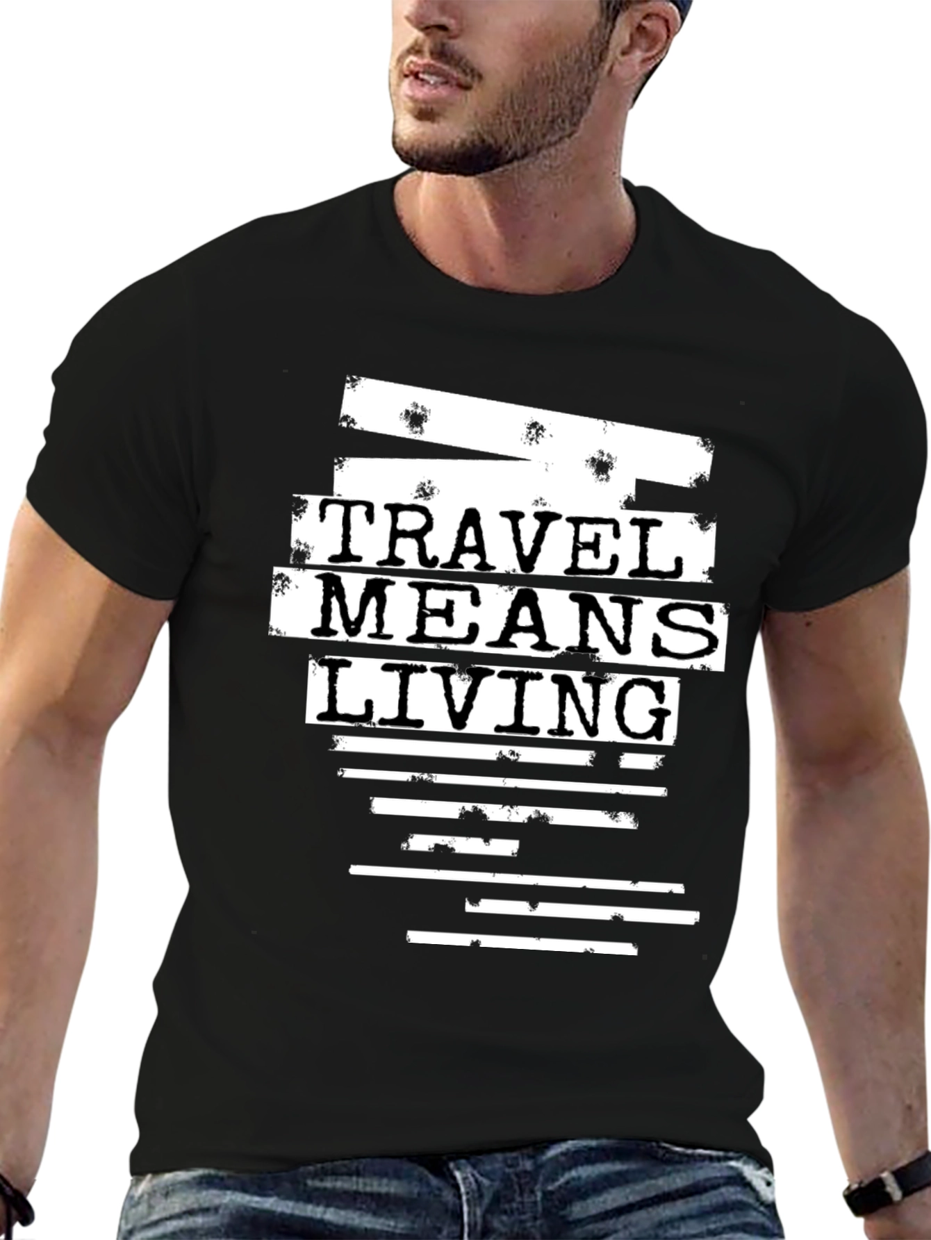 Travel Means Living Graphic T-Shirt