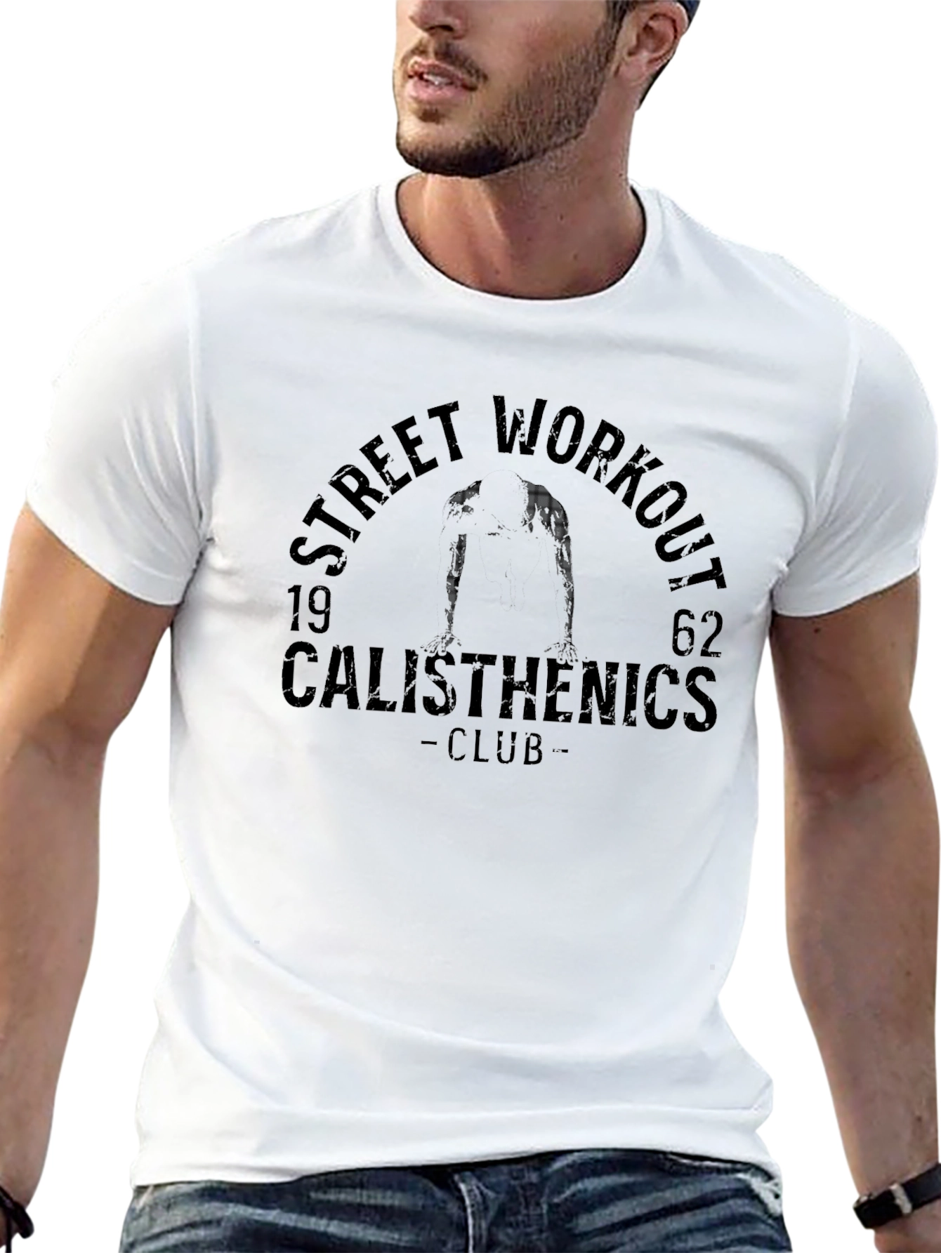 Street Workout Calisthenics Club Graphic Tee