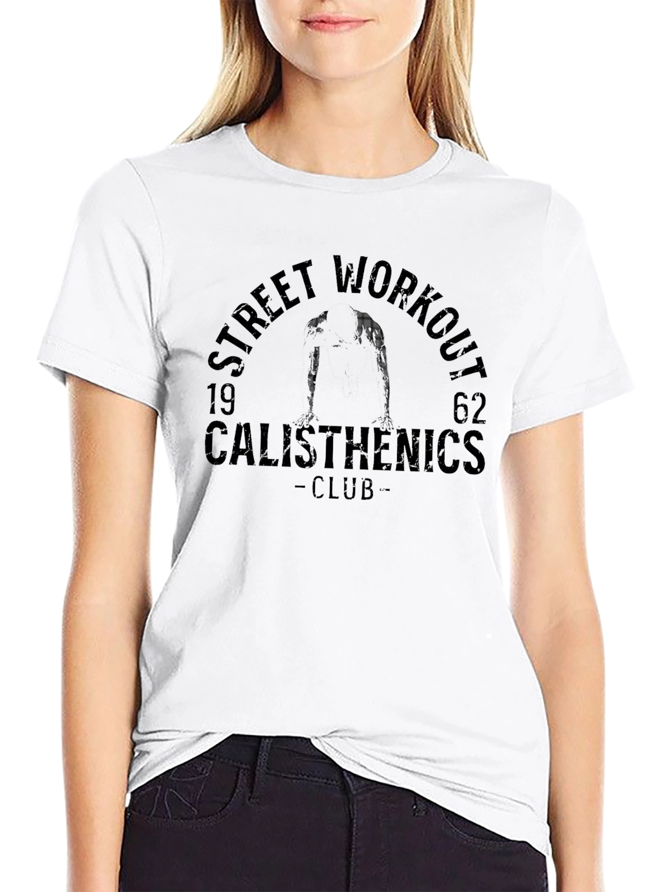 Street Workout Calisthenics Club Graphic Tee