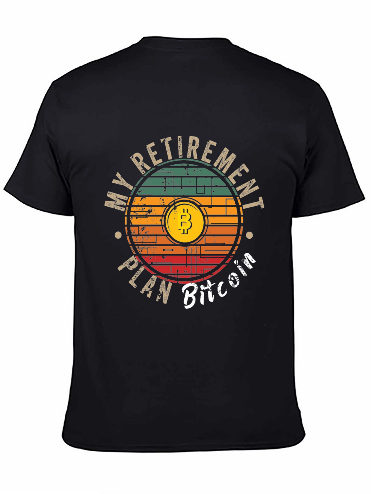 Bitcoin Retirement Plan Graphic T-Shirt