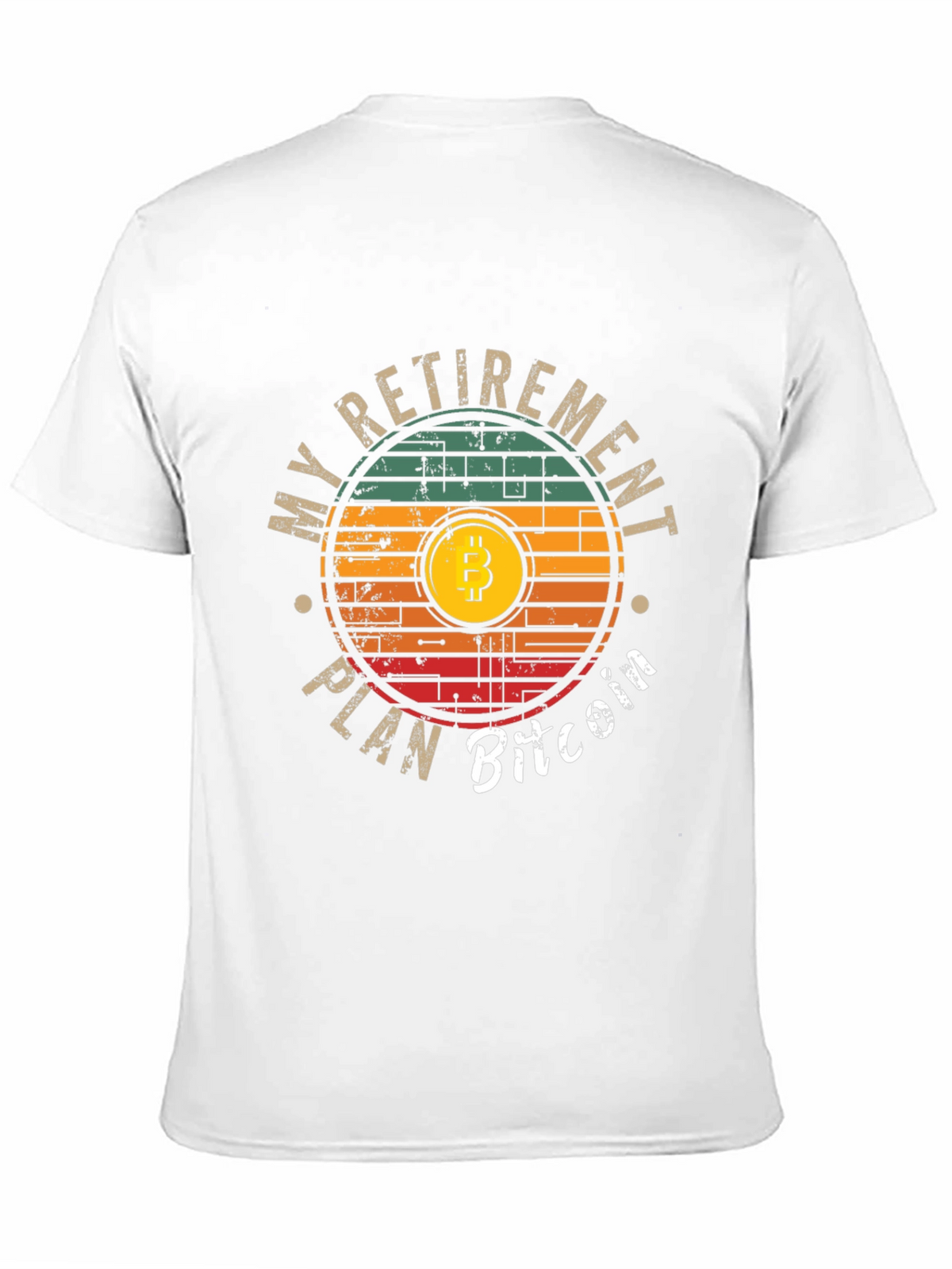Bitcoin Retirement Plan Graphic T-Shirt