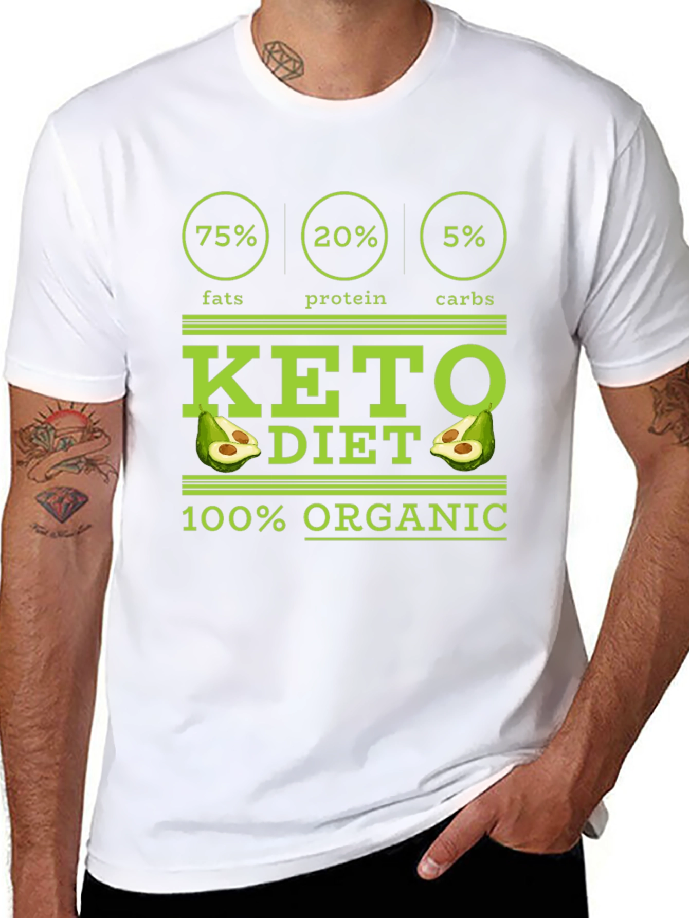 Keto Diet 100% Organic T-Shirt