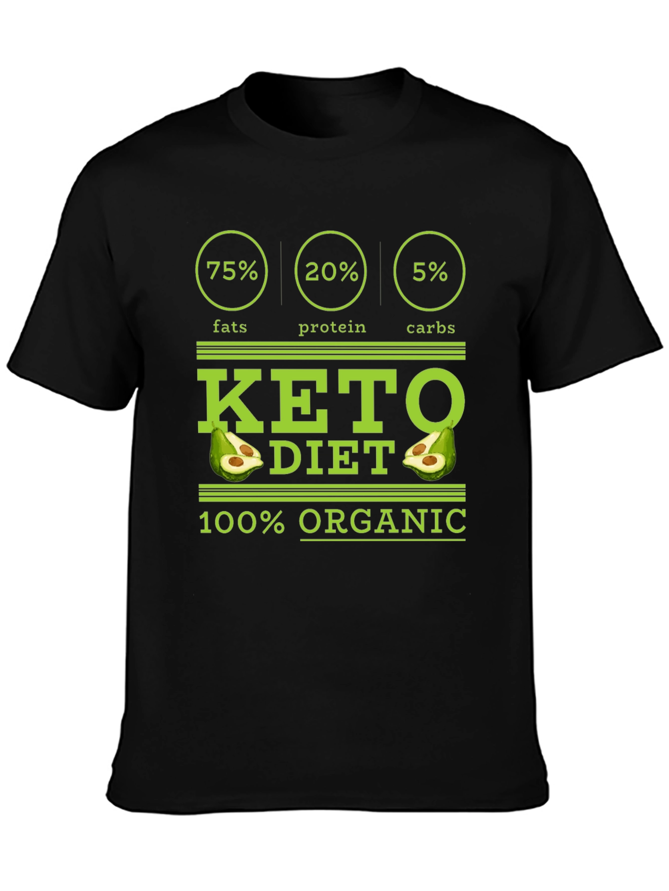 Keto Diet 100% Organic T-Shirt