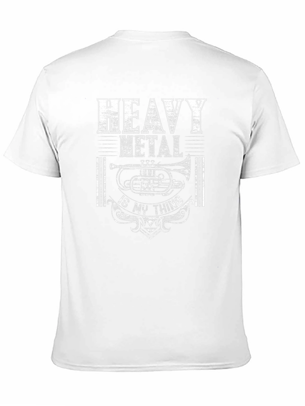 Heavy Metal Trumpet Graphic T-Shirt