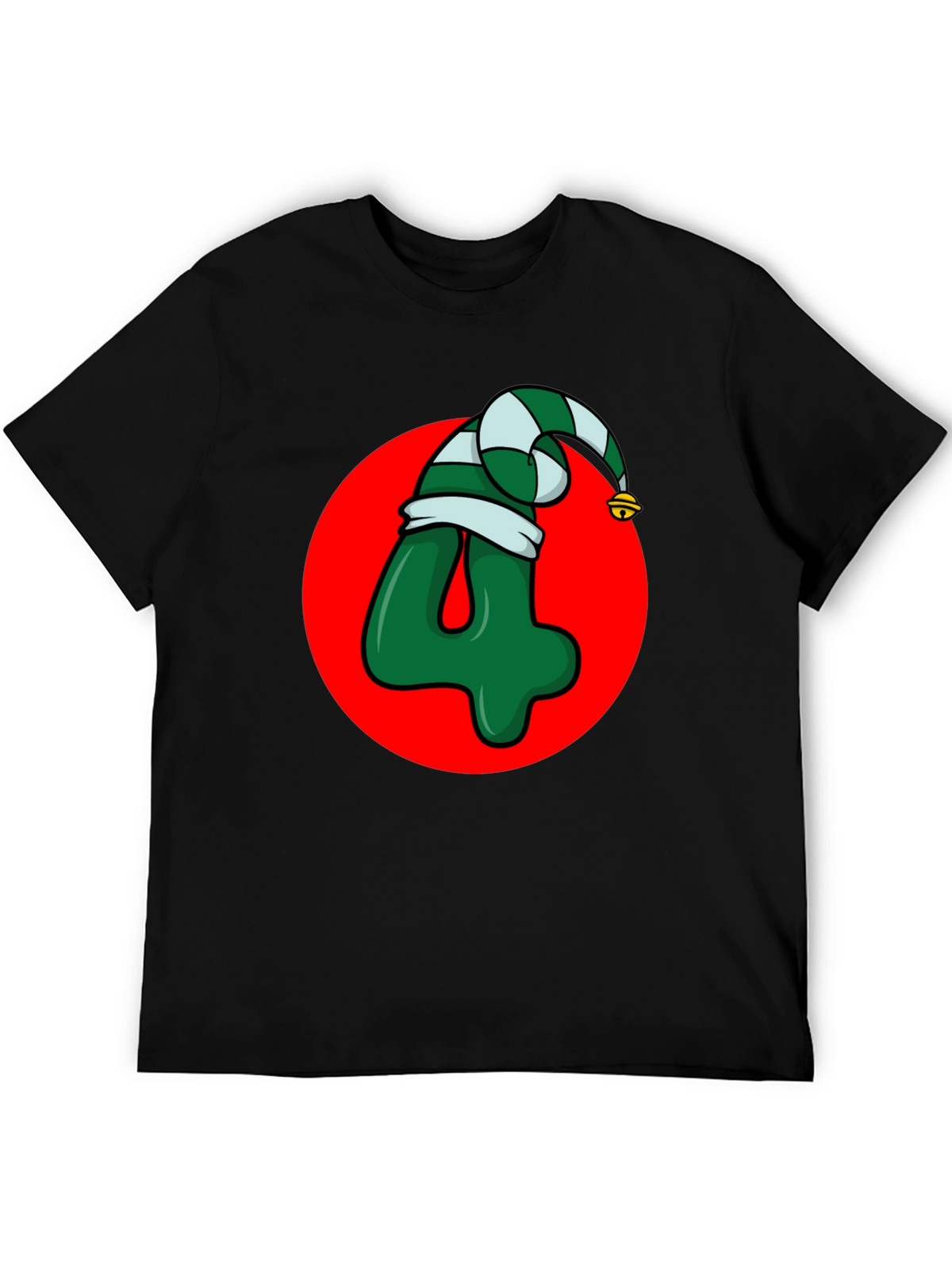 Festive Number 4 Christmas T-Shirt