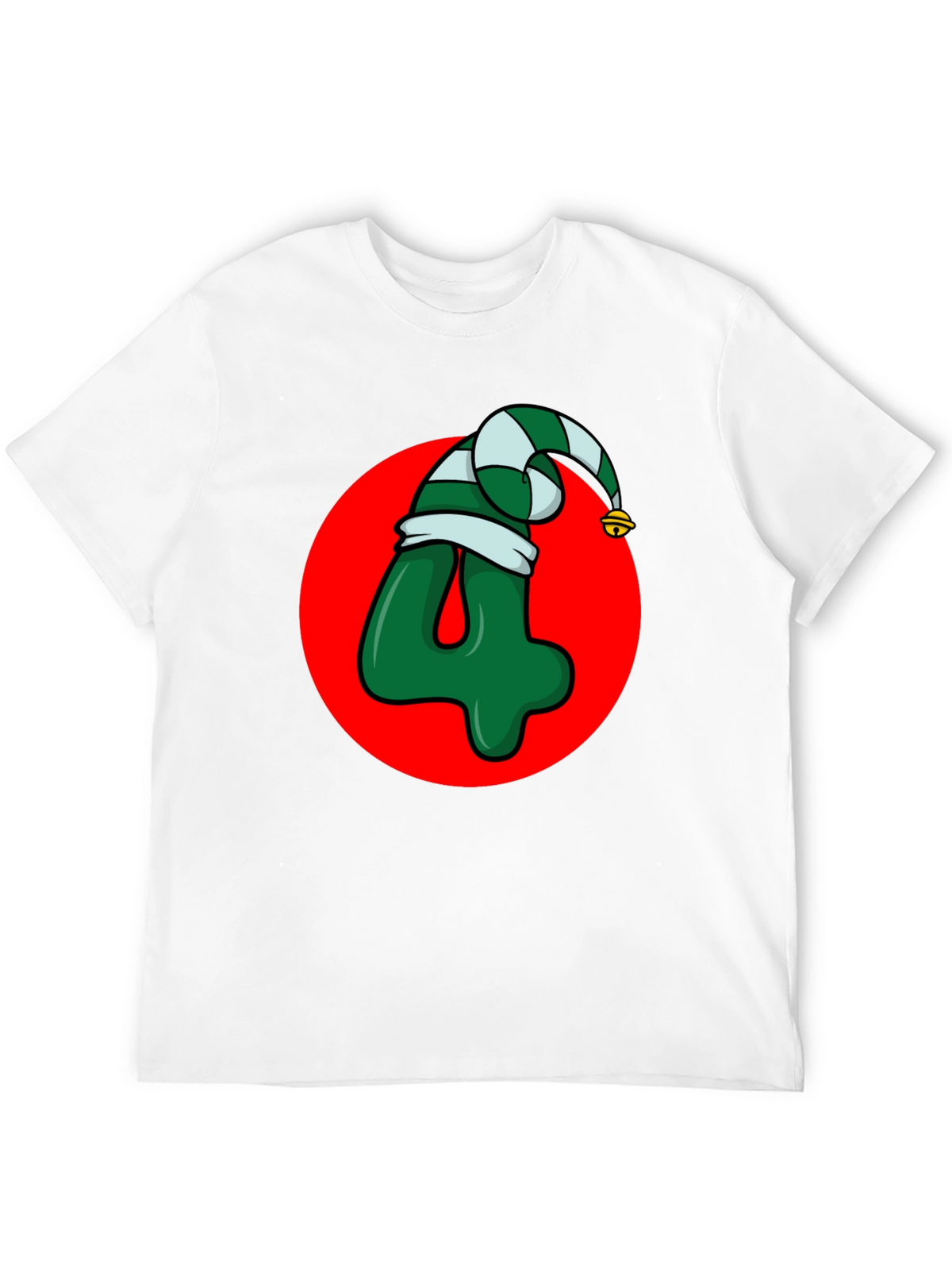 Festive Number 4 Christmas T-Shirt
