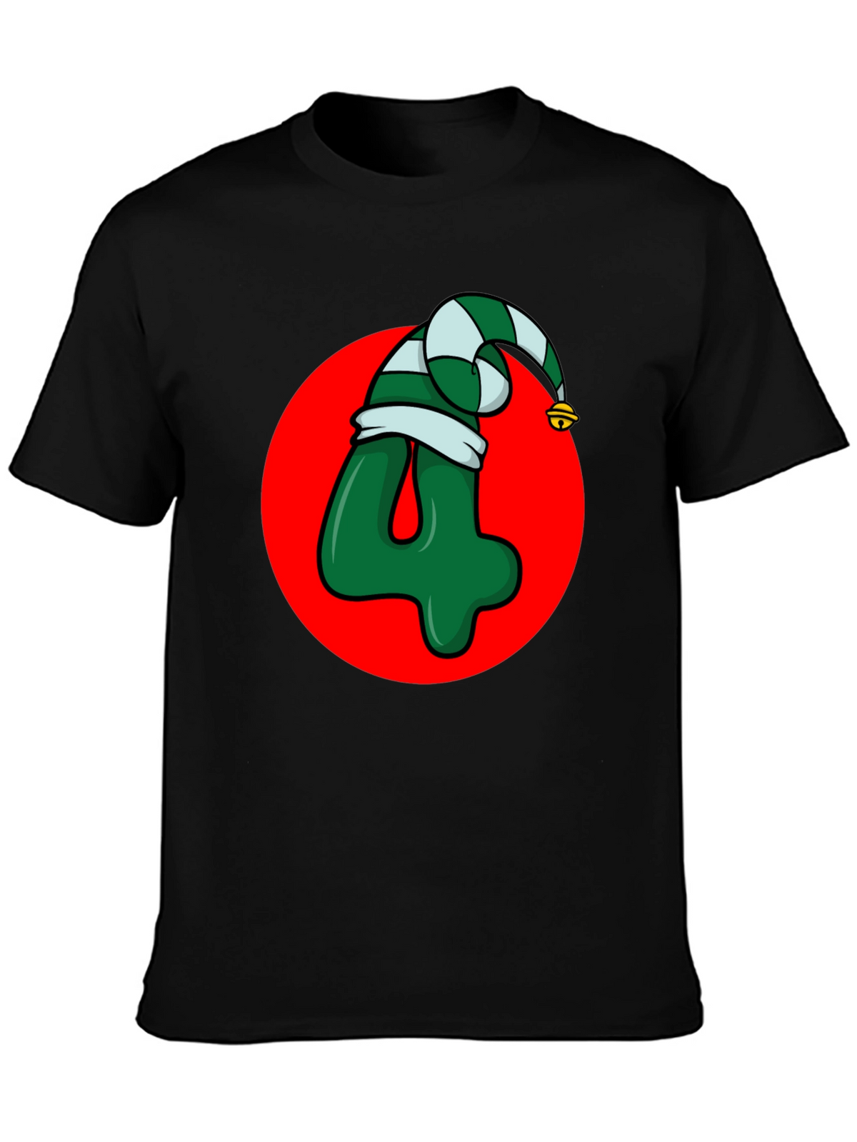 Festive Number 4 Christmas T-Shirt