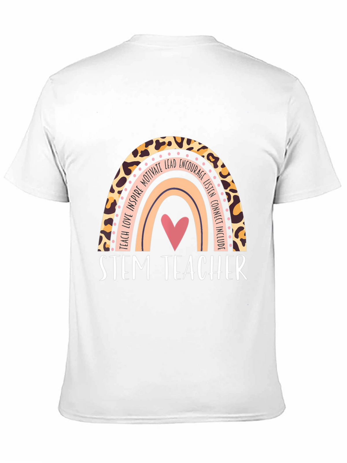 STEM Teacher Rainbow Graphic Tee