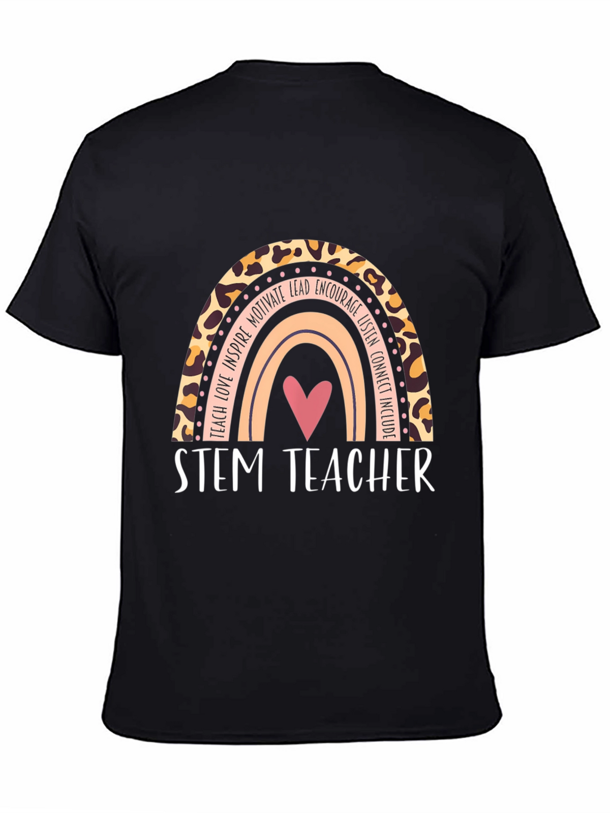STEM Teacher Rainbow Graphic Tee