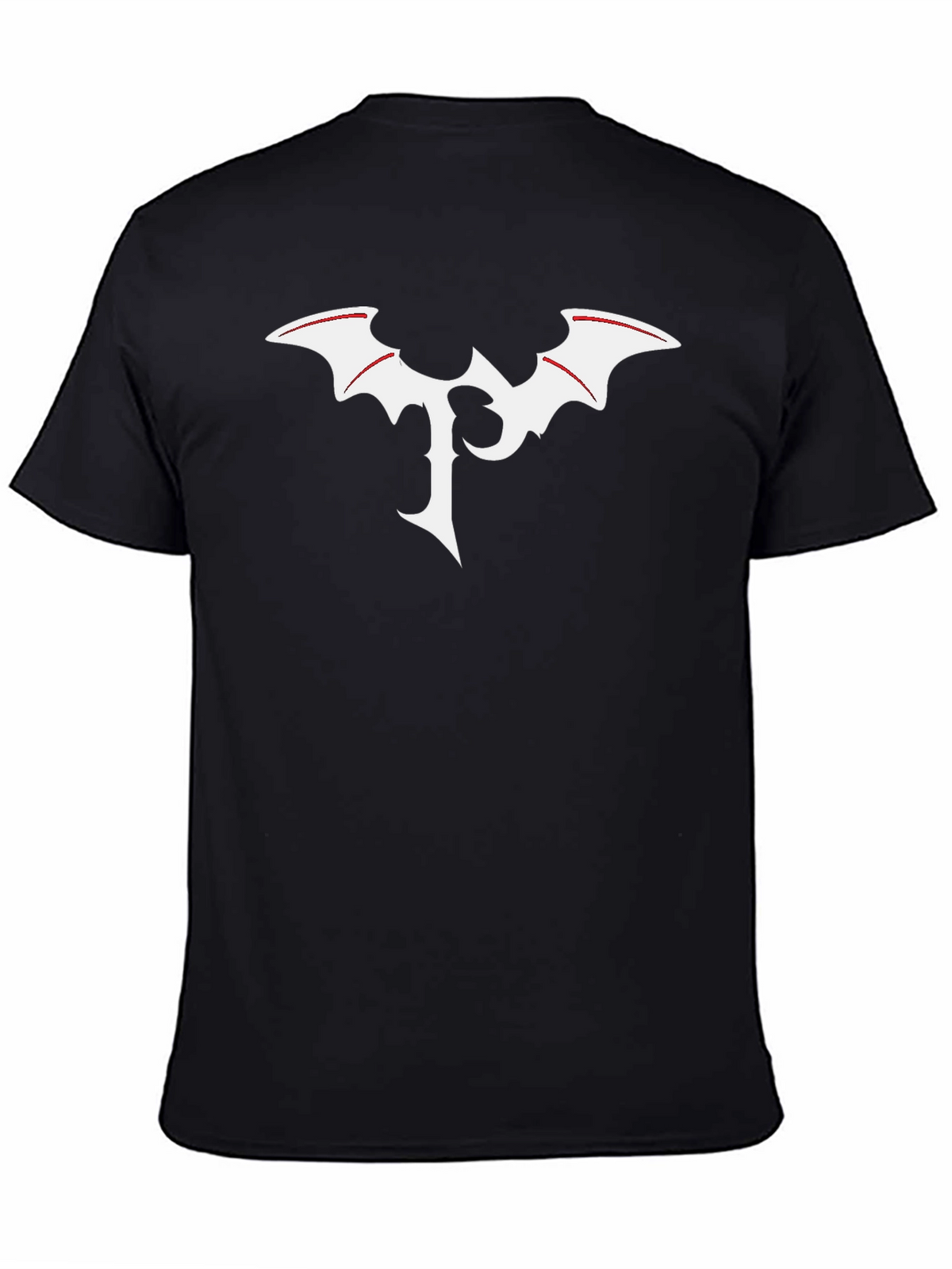 Graphic Tee - Bat Logo T-Shirt - Casual Wear