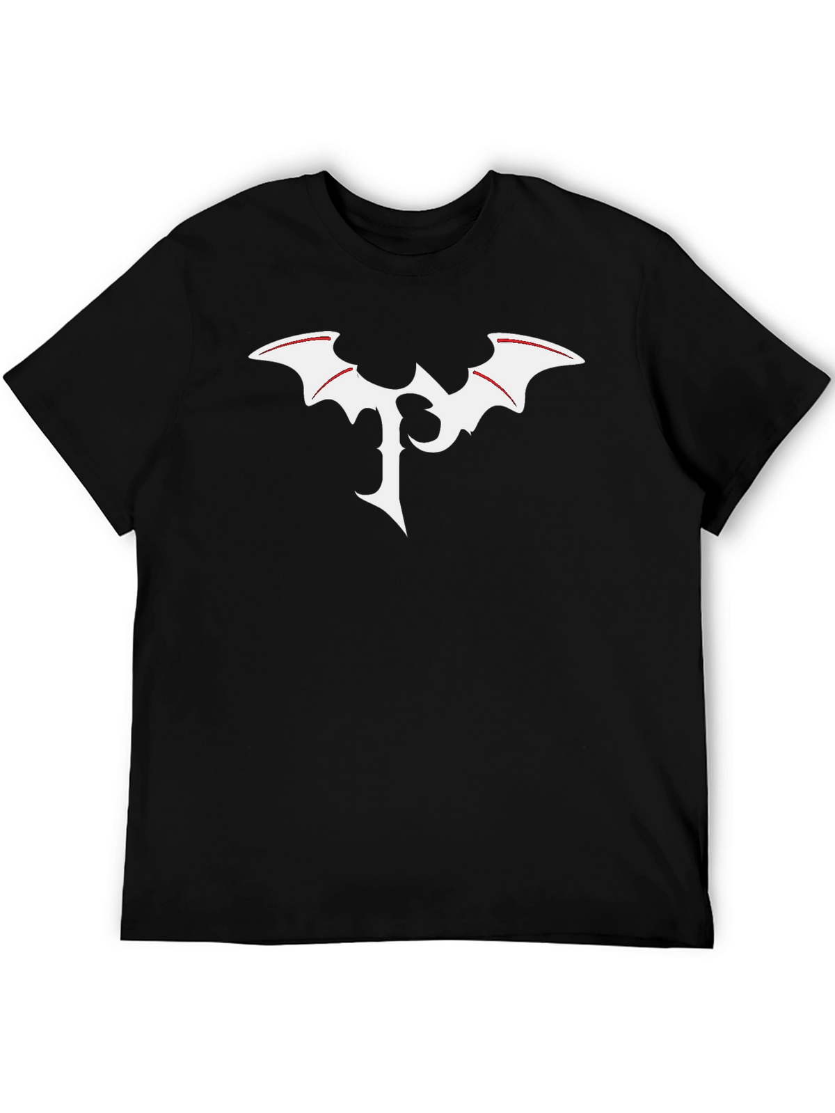 Graphic Tee - Bat Logo T-Shirt - Casual Wear