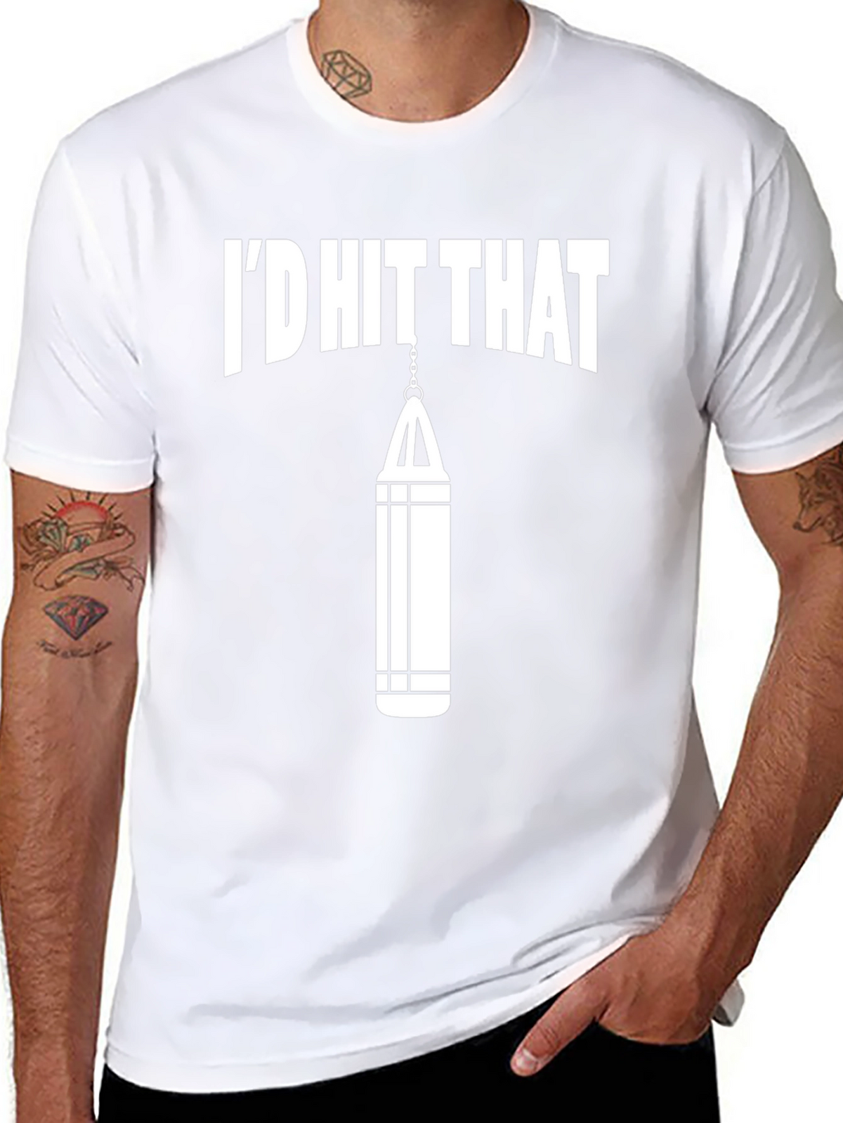 Id Hit That Boxing T-Shirt