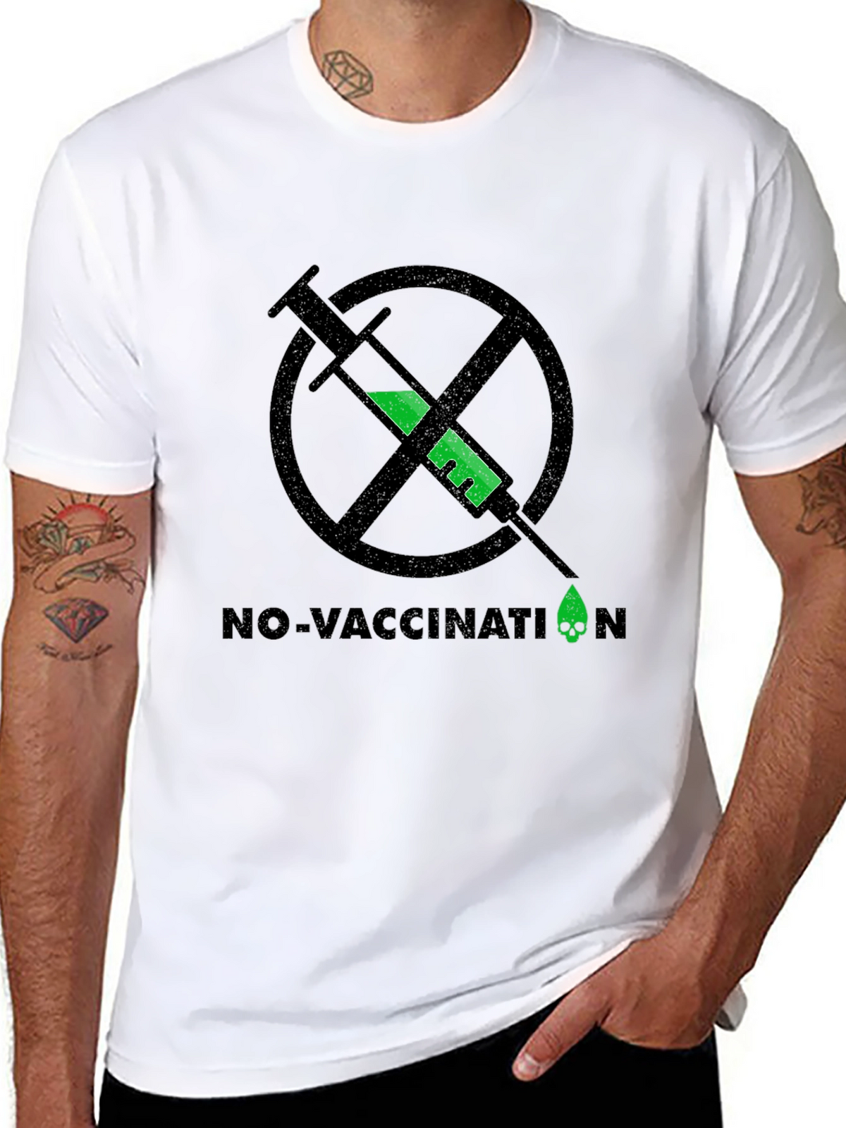 No Vaccination T-Shirt