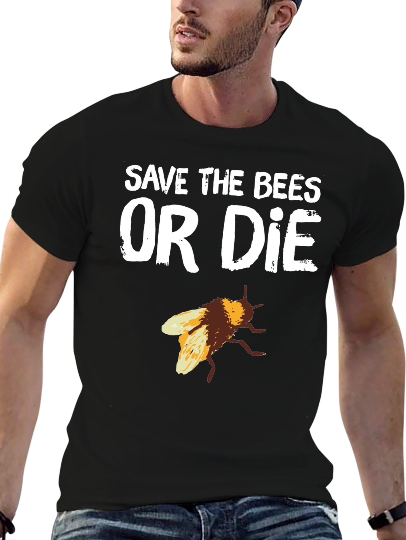Save the Bees or Die Graphic T-Shirt