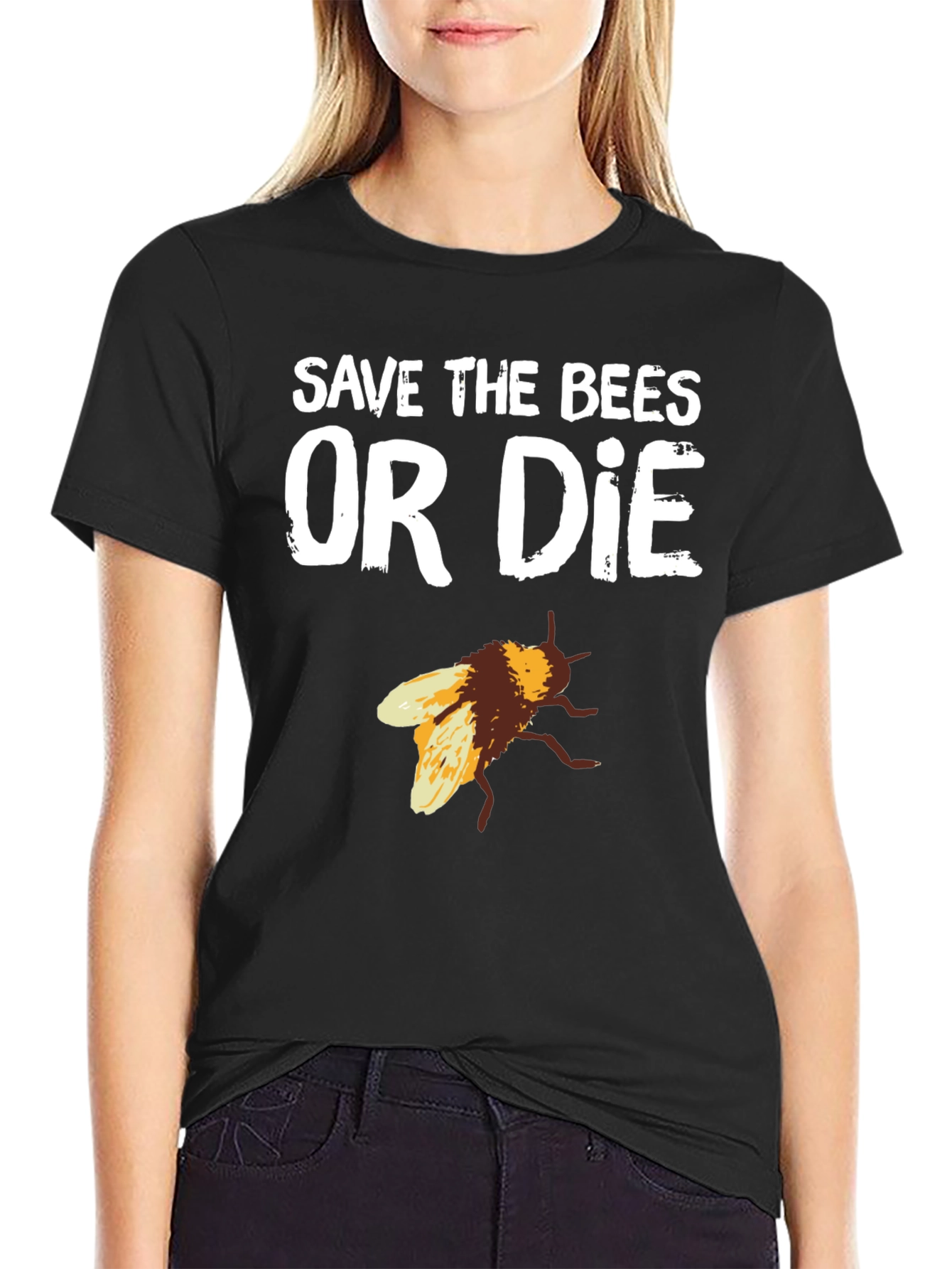 Save the Bees or Die Graphic T-Shirt