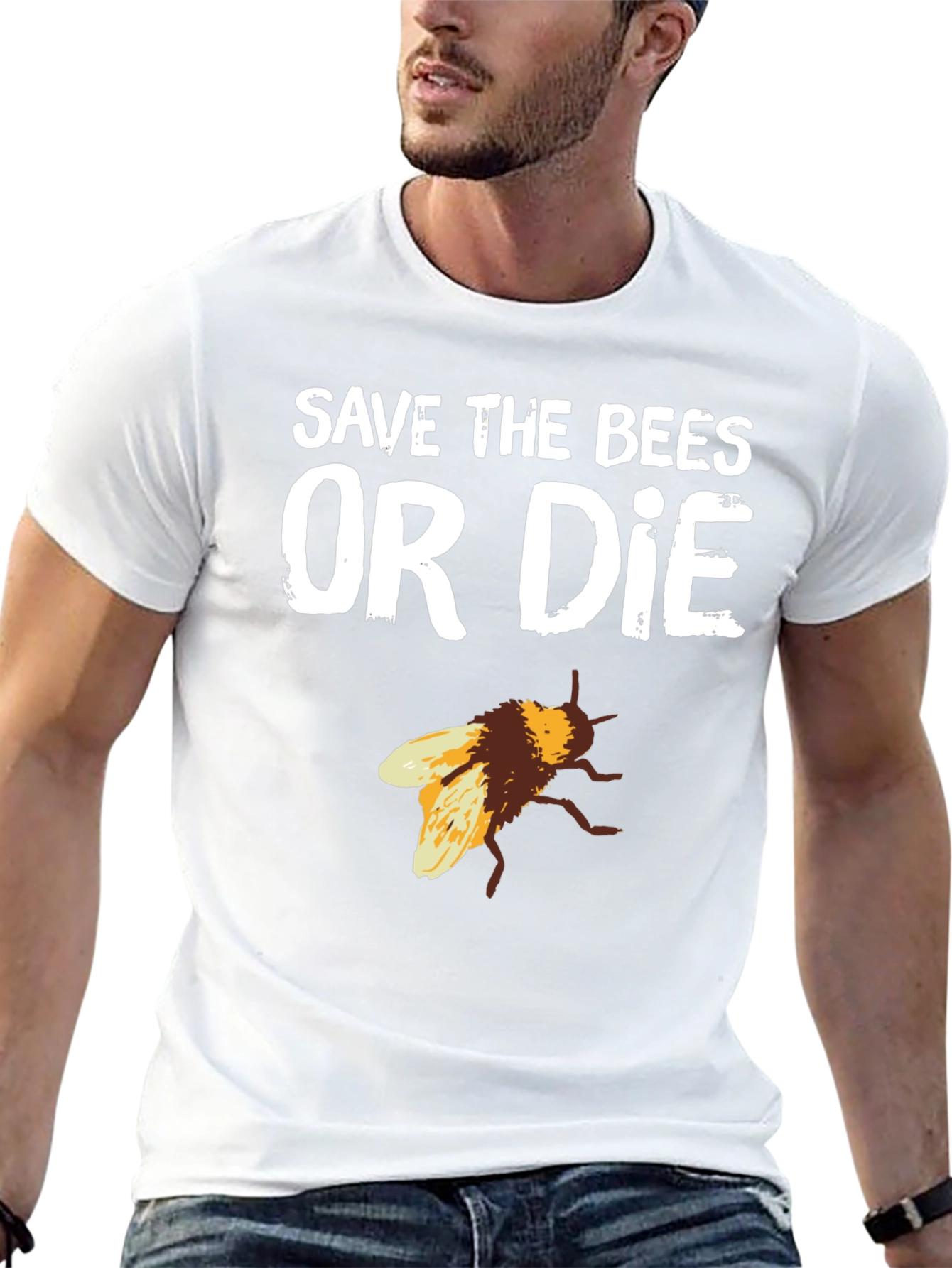 Save the Bees or Die Graphic T-Shirt
