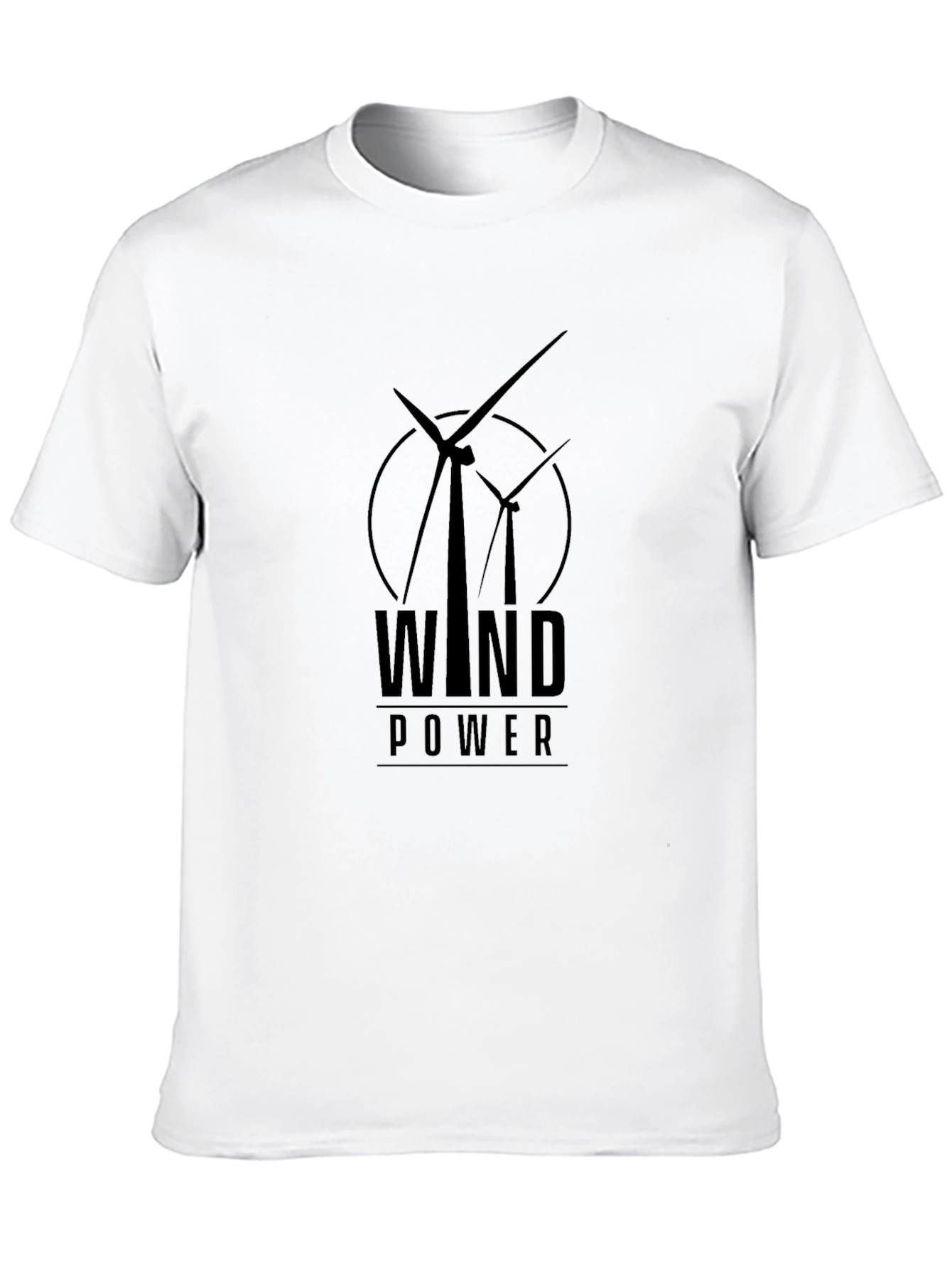 Wind Power Graphic T-Shirt