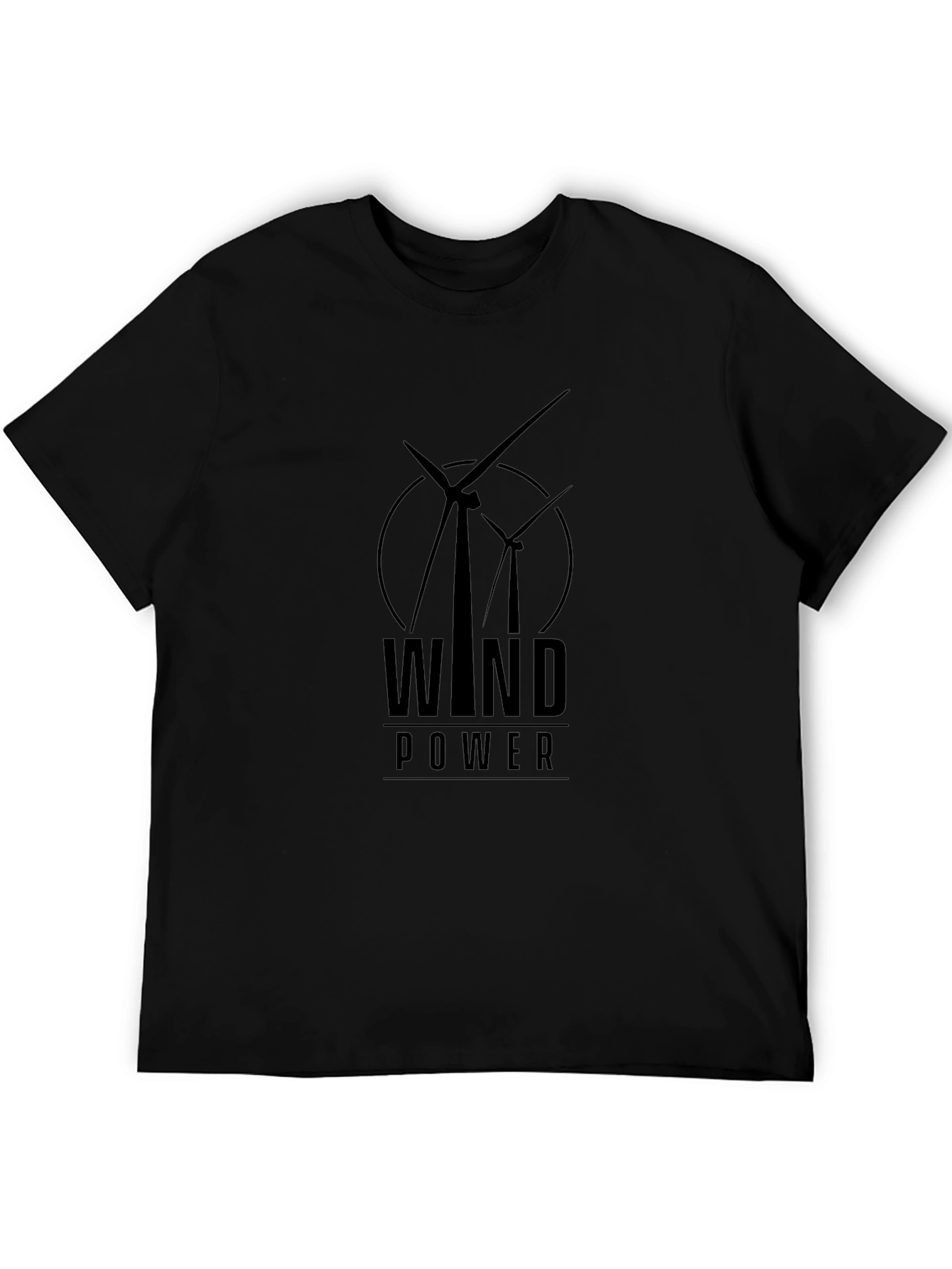 Wind Power Graphic T-Shirt