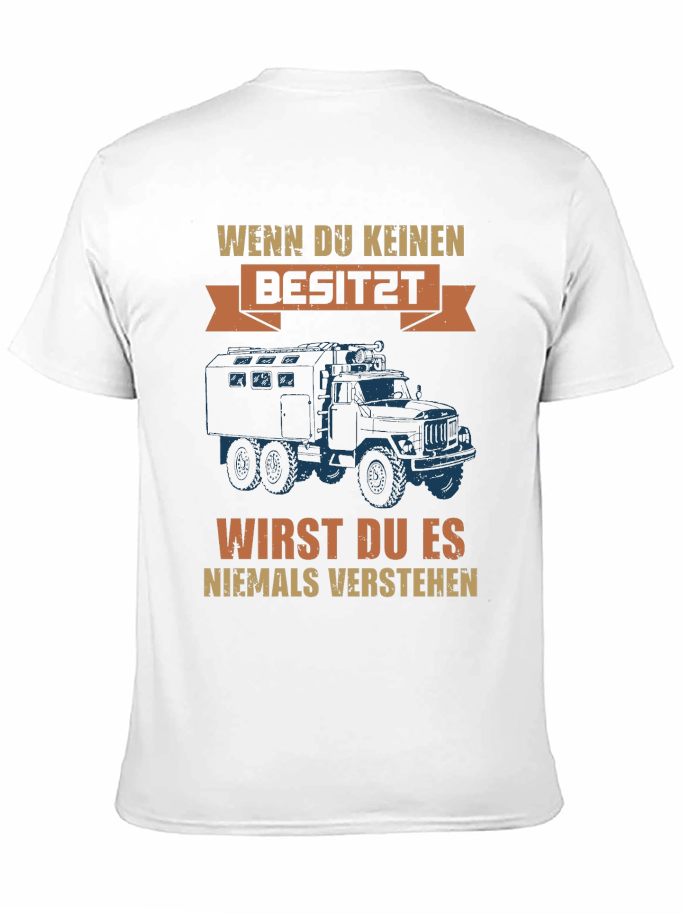 Unique Truck Graphic T-Shirt