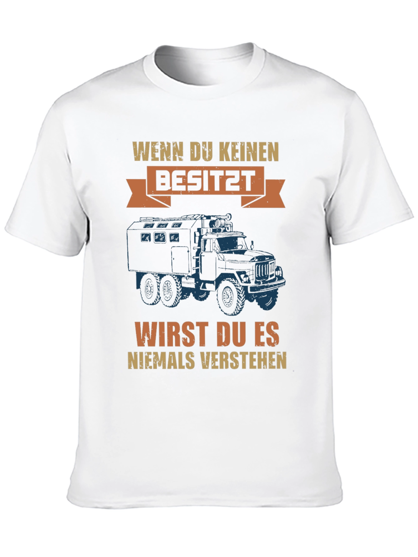 Unique Truck Graphic T-Shirt