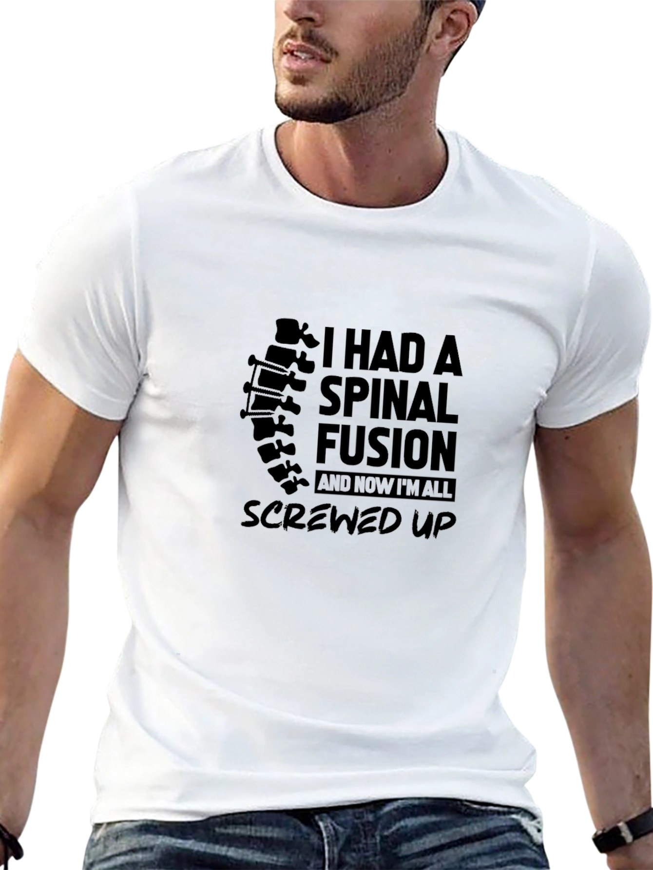 Spinal Fusion T-Shirt - Screw Up Tee