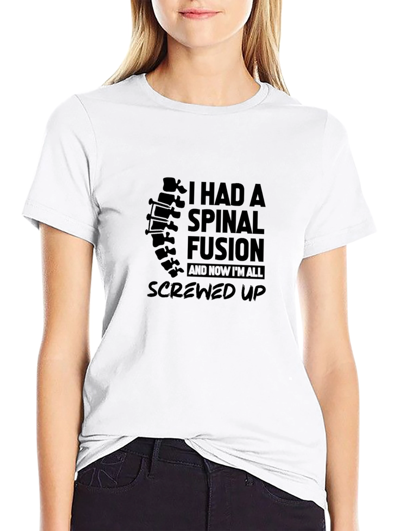 Spinal Fusion T-Shirt - Screw Up Tee