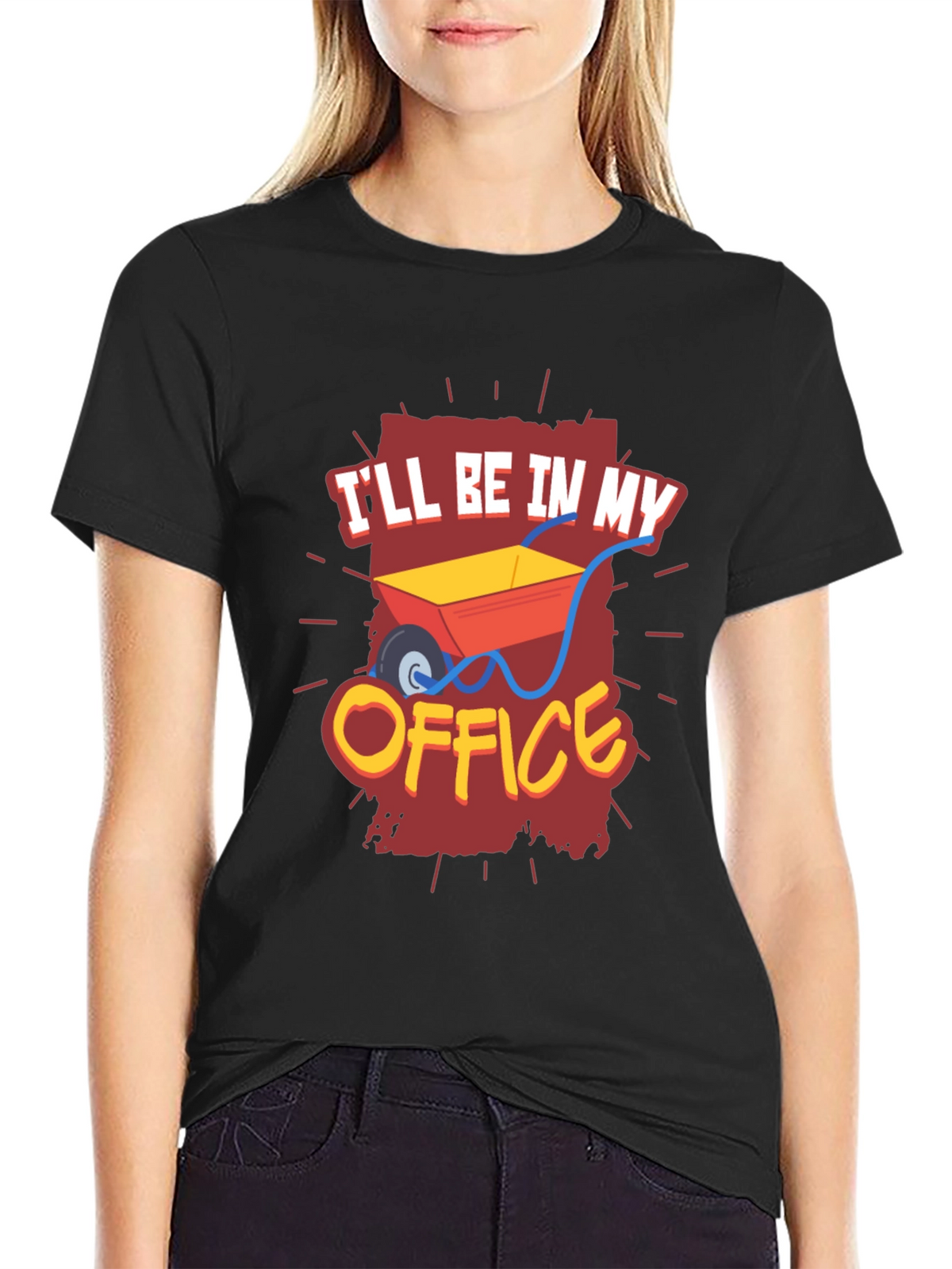 Ill Be In My Office T-Shirt - Gardening Gift