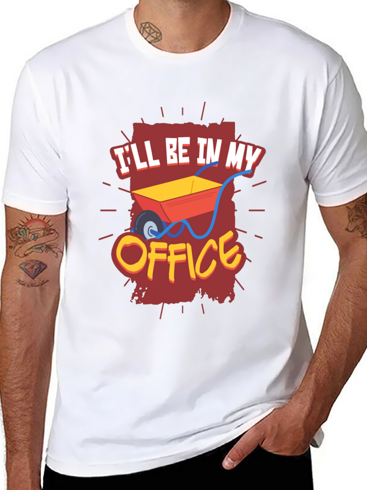 Ill Be In My Office T-Shirt - Gardening Gift