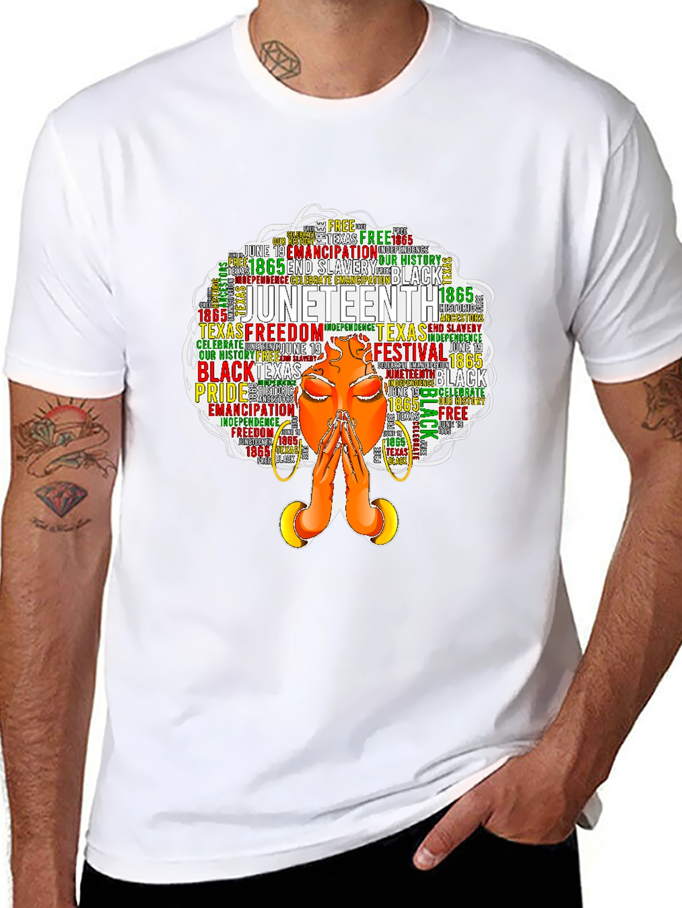 Juneteenth Black Pride Graphic Tee
