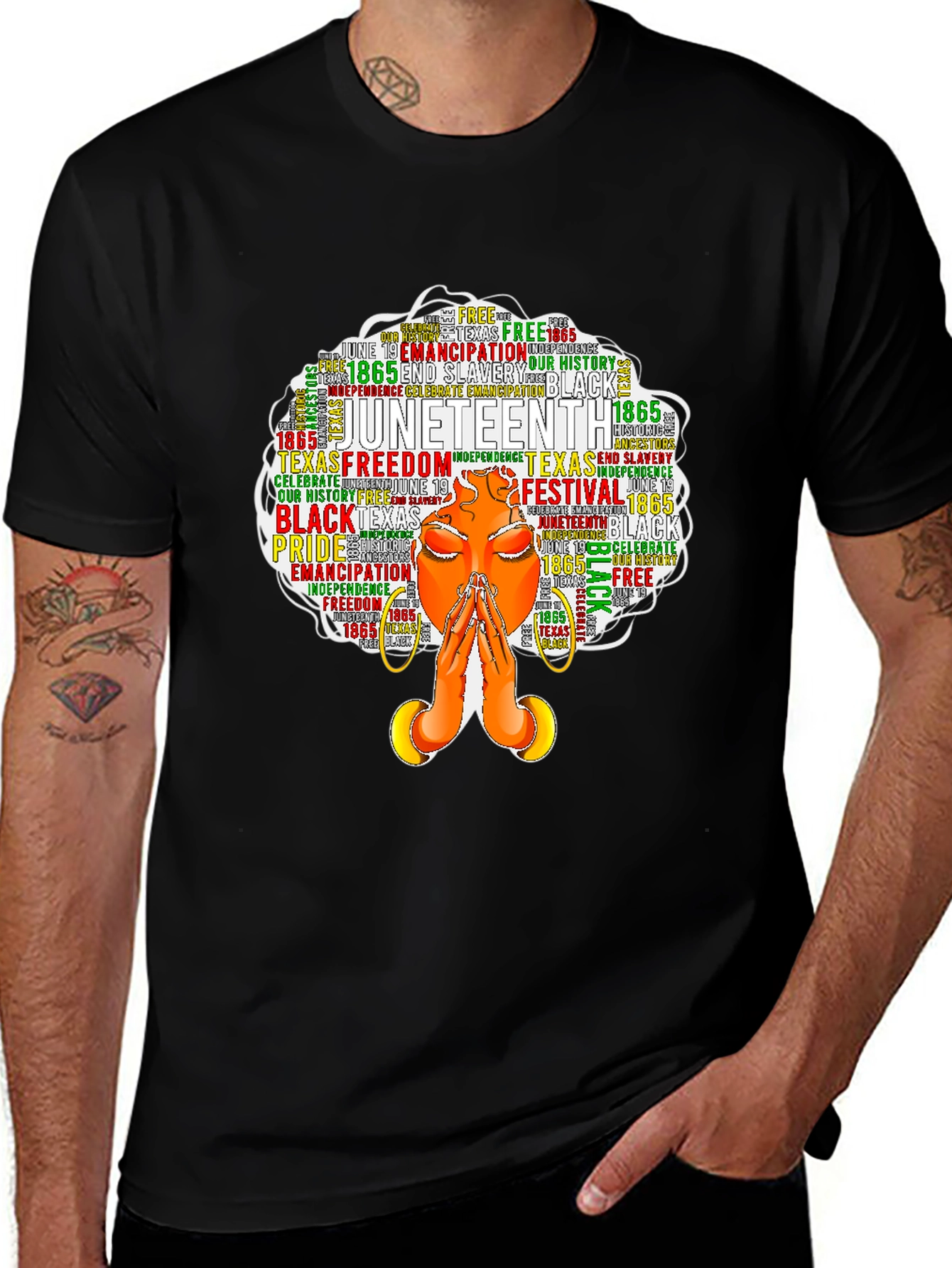 Juneteenth Black Pride Graphic Tee