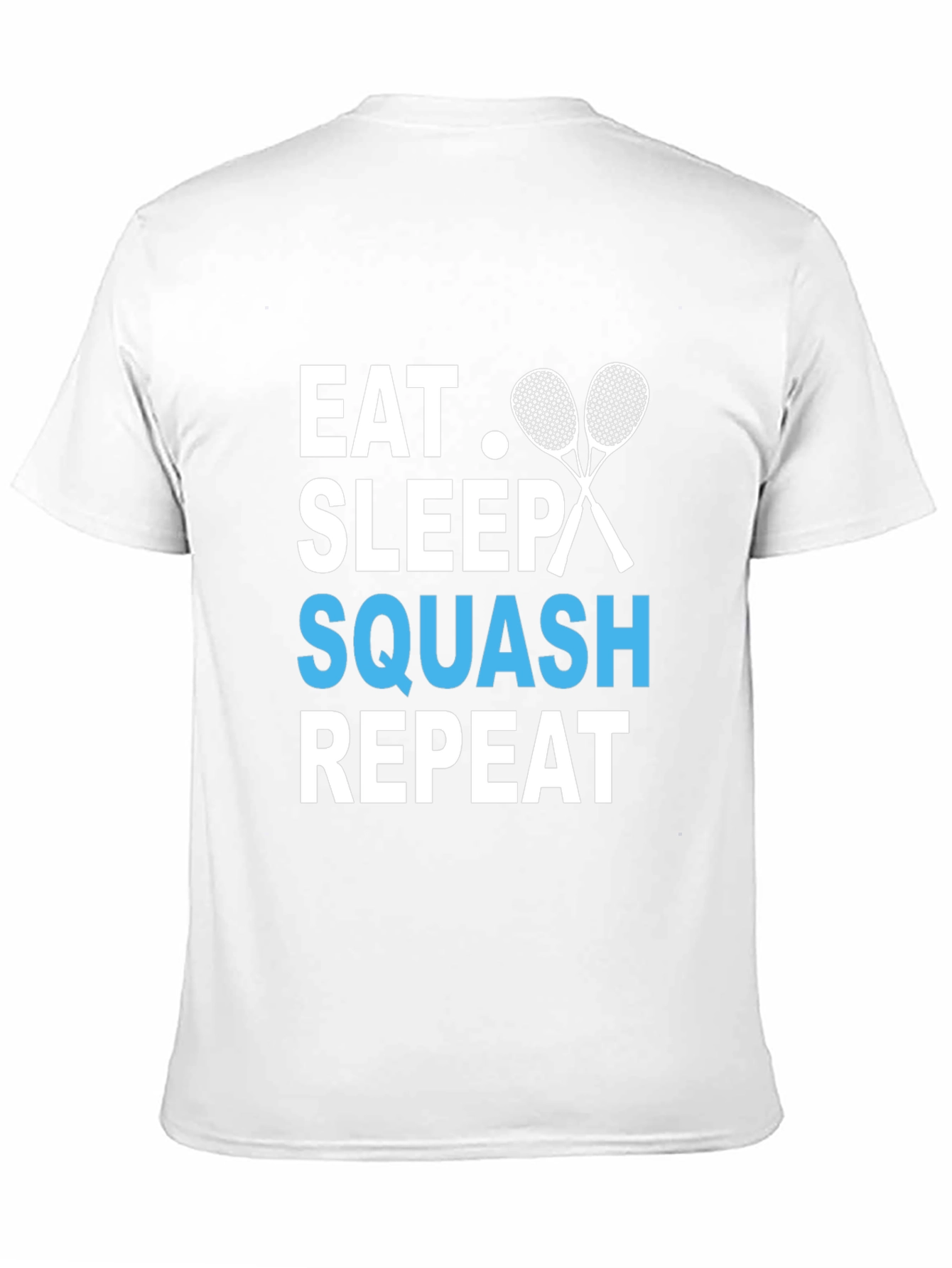 Eat Sleep Squash Repeat Graphic T-Shirt