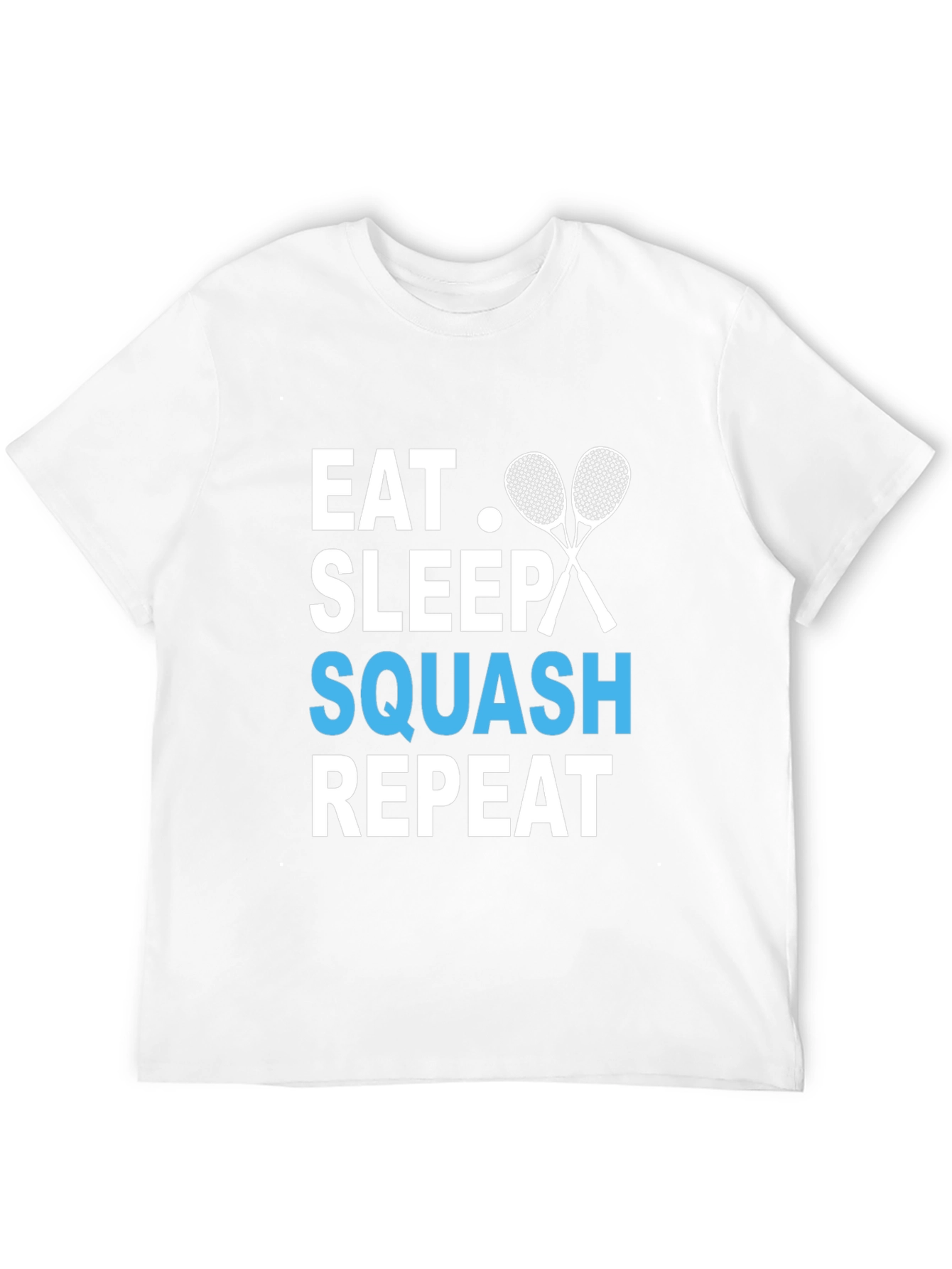 Eat Sleep Squash Repeat Graphic T-Shirt