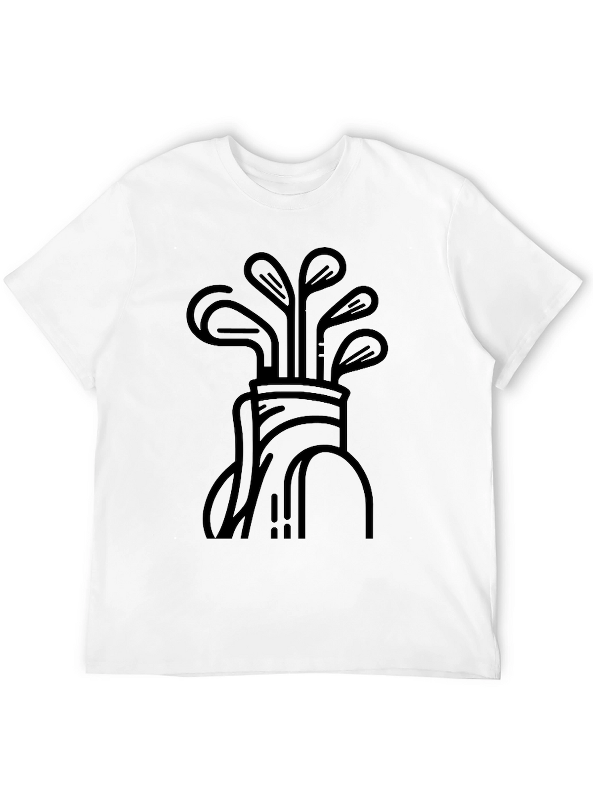 Golf Club Graphic Tee - Stylish Comfort