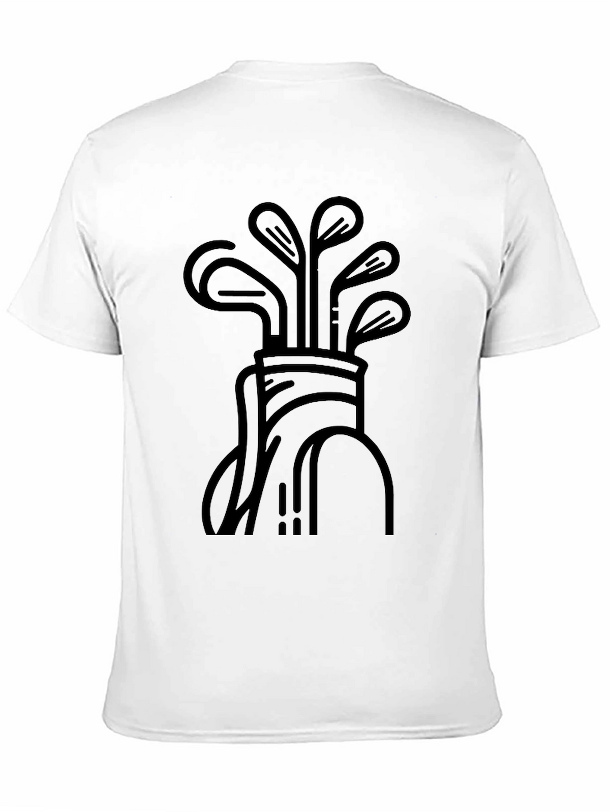 Golf Club Graphic Tee - Stylish Comfort